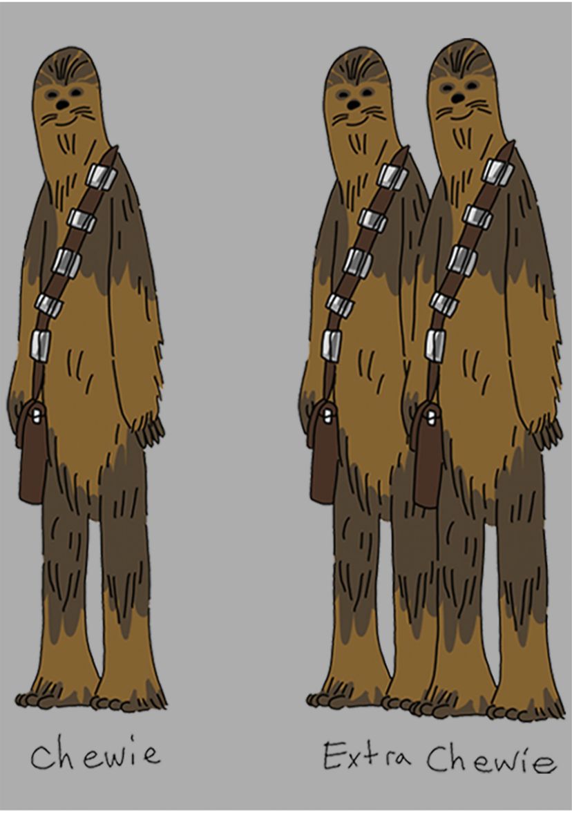 Boys 4-7  Extra Chewie Graphic Top