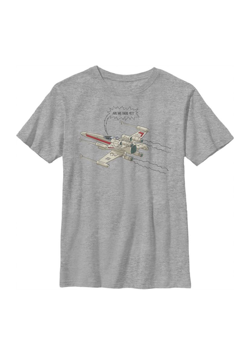 Boys 4-7  Are We There Yet Graphic Top