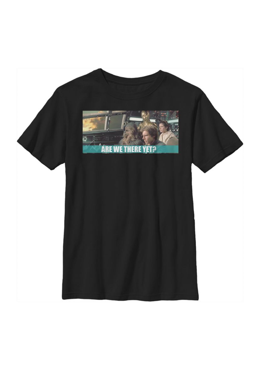 Boys 4-7  Are We There Yet Graphic Top