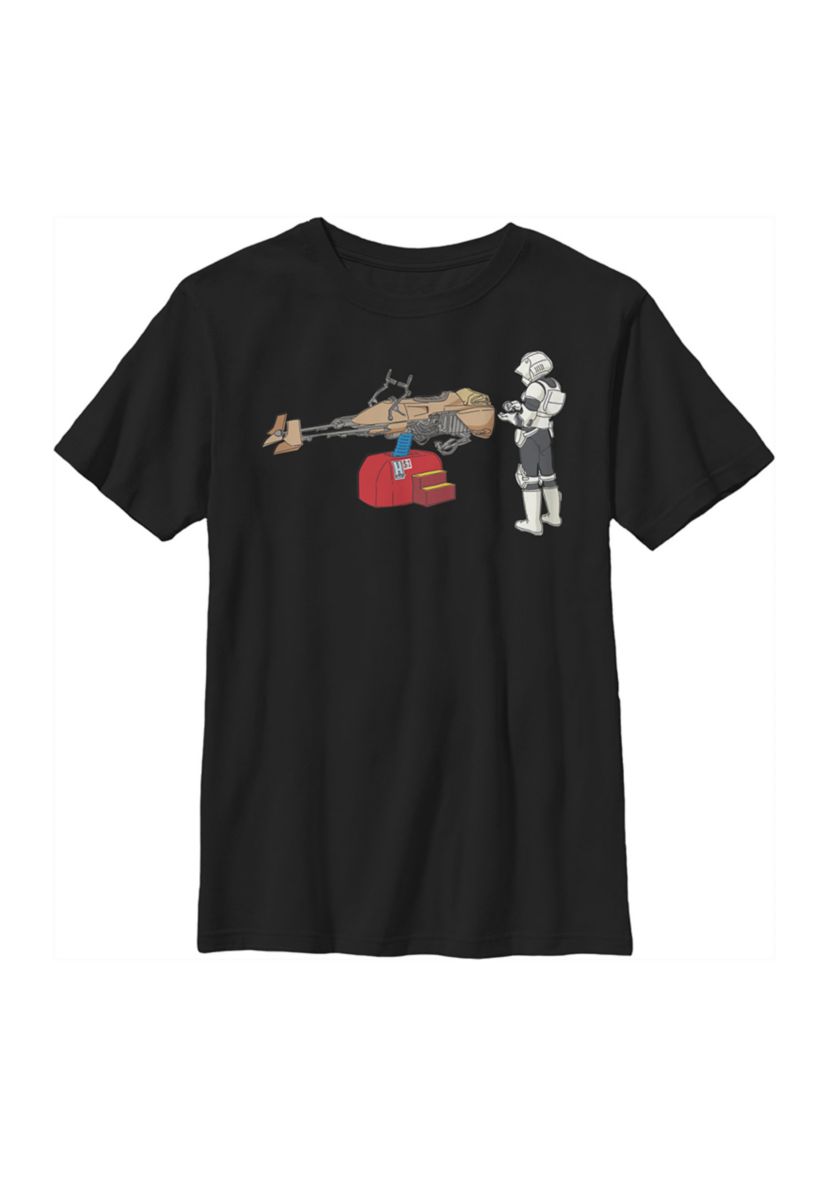 Boys 4-7  Trooper Ride Graphic Top
