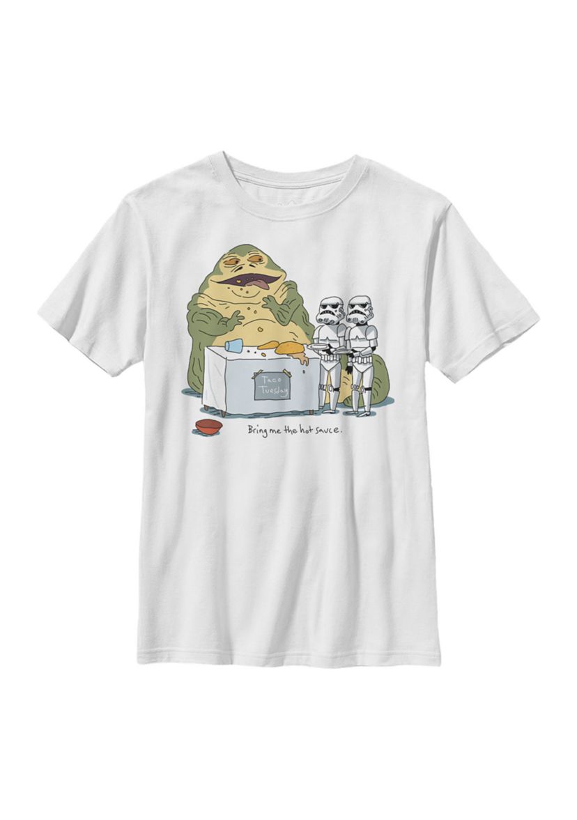 Boys 4-7  Bring Me The Hot Sauce Graphic Top