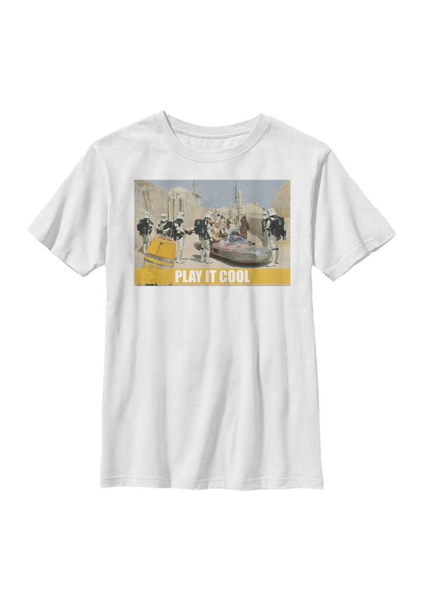 Boys 4-7  Play It Cool Graphic Top