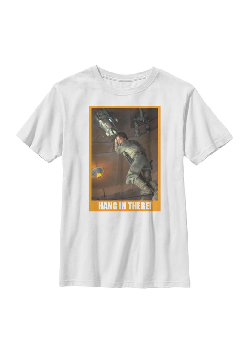 Boys 4-7  Hang In There Graphic Top