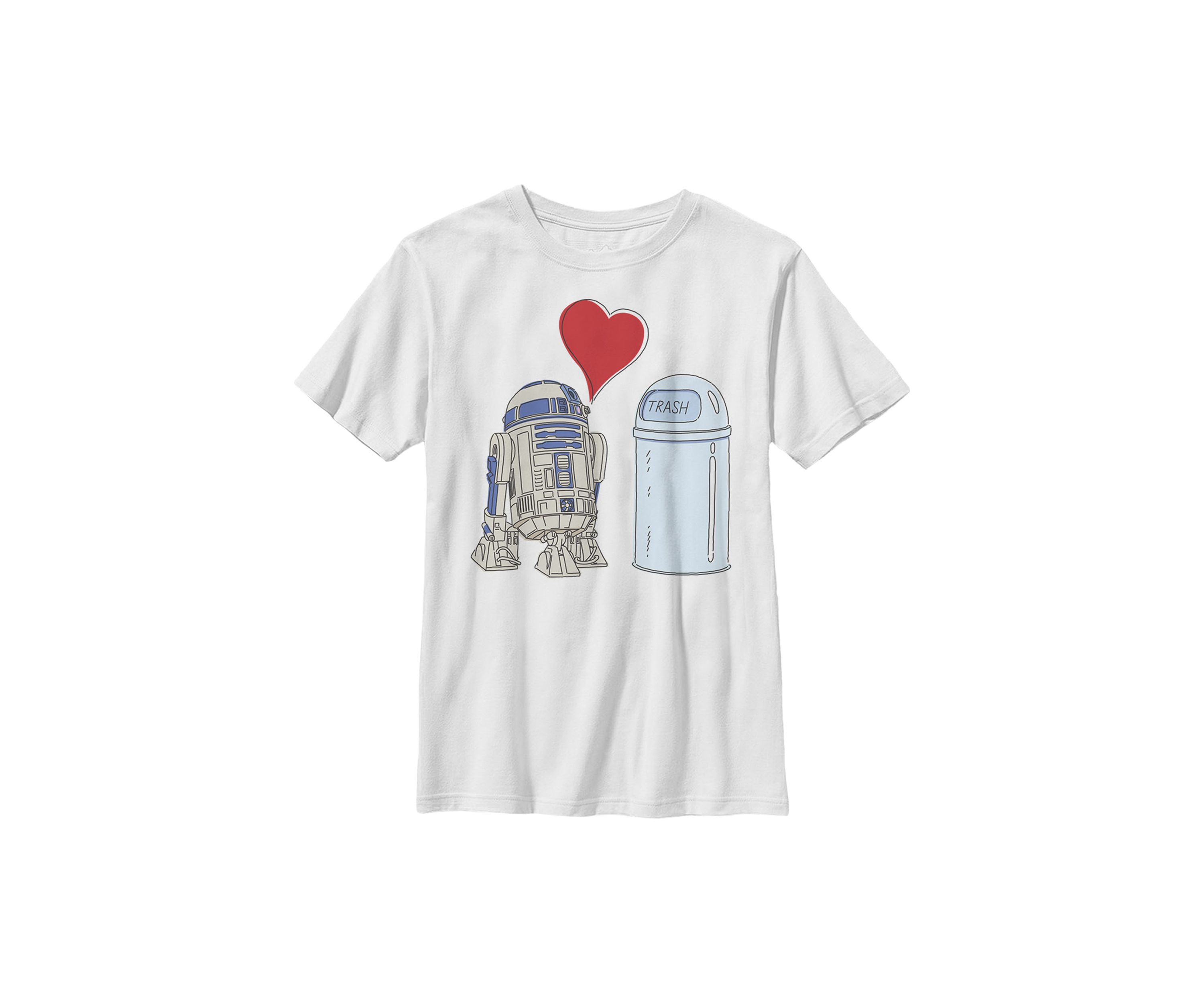 Boys 4-7  R2 Trash Graphic Top