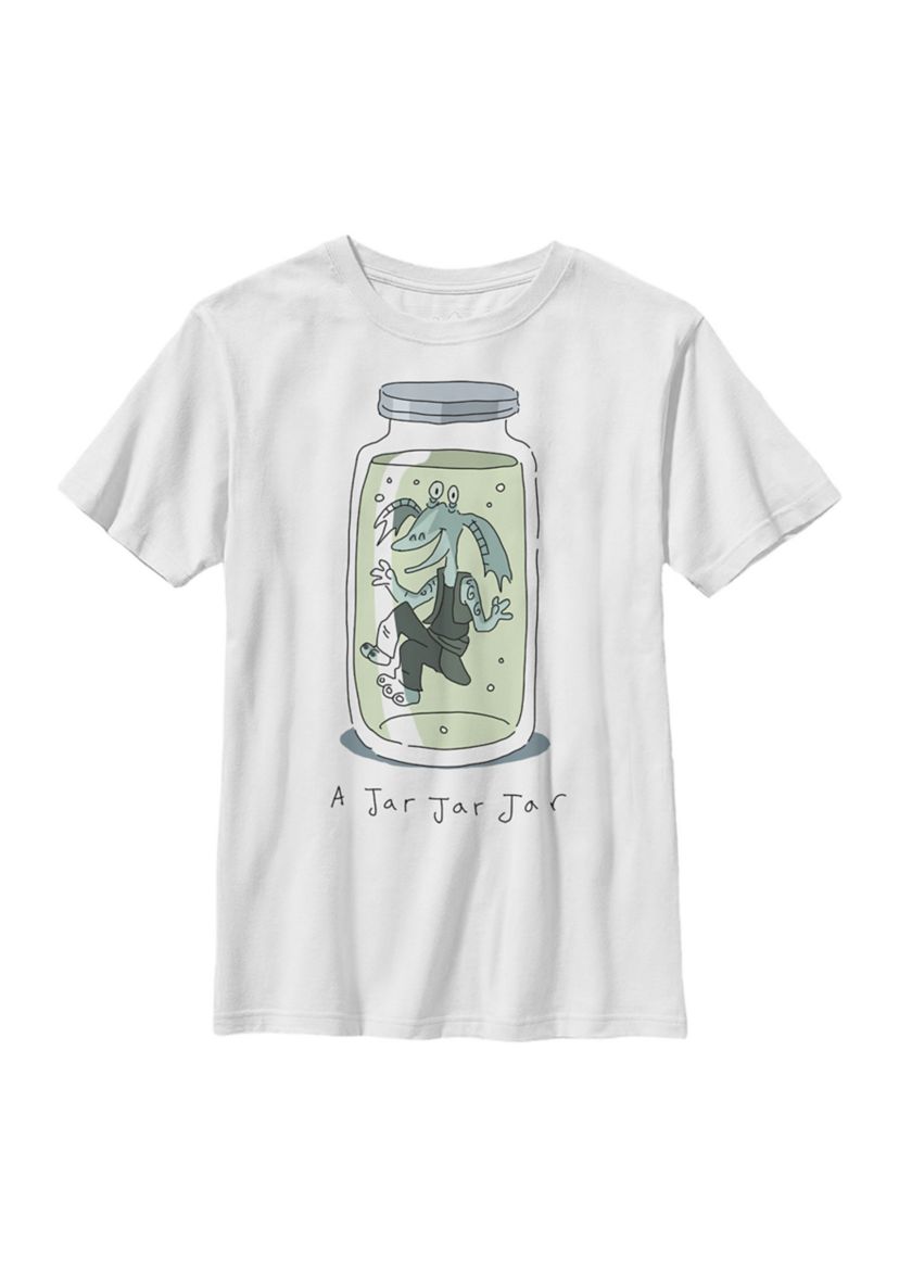 Boys 4-7  Jar Jar Jar Graphic Top
