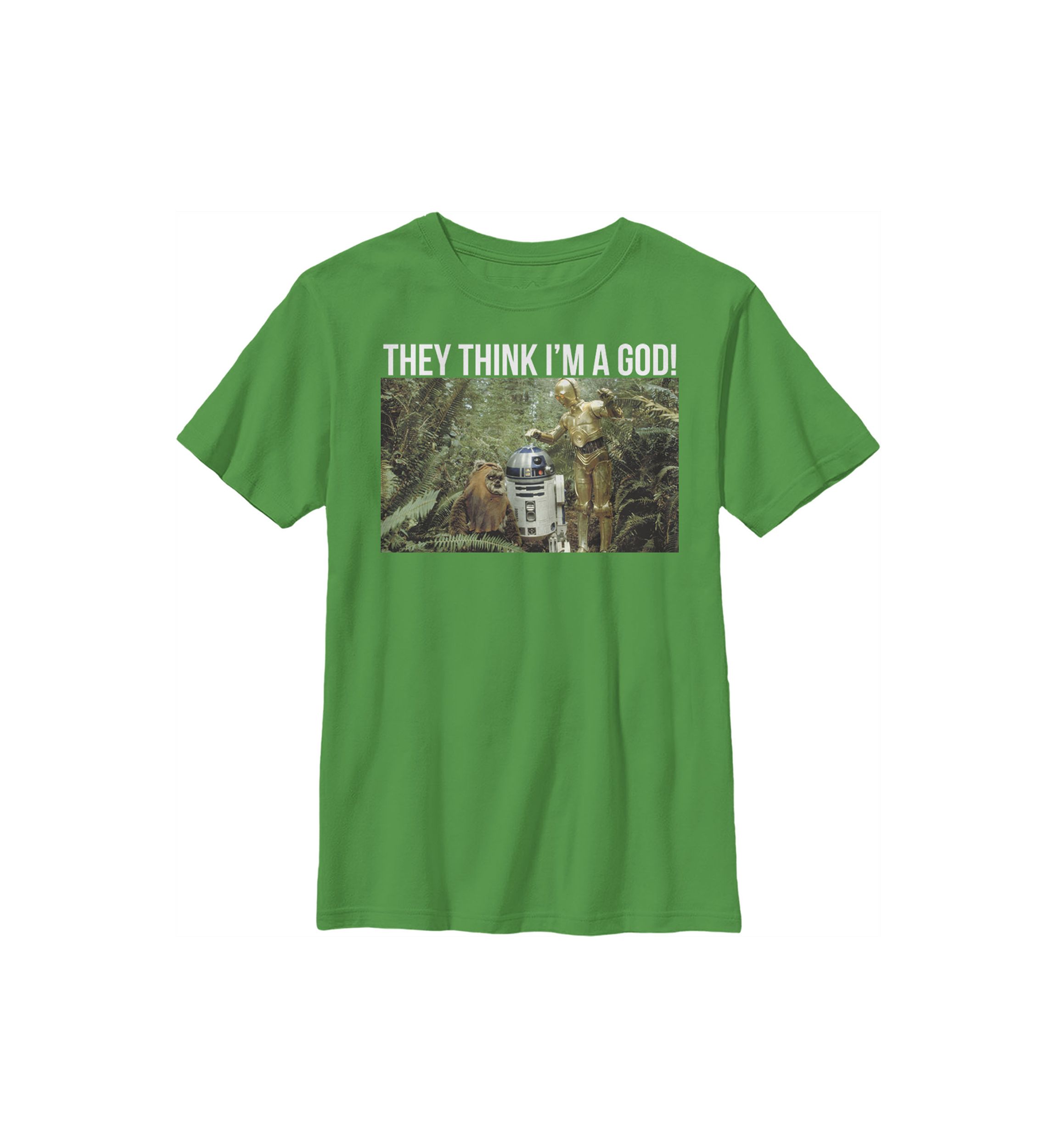 Boys 4-7  C3PO God Graphic Top