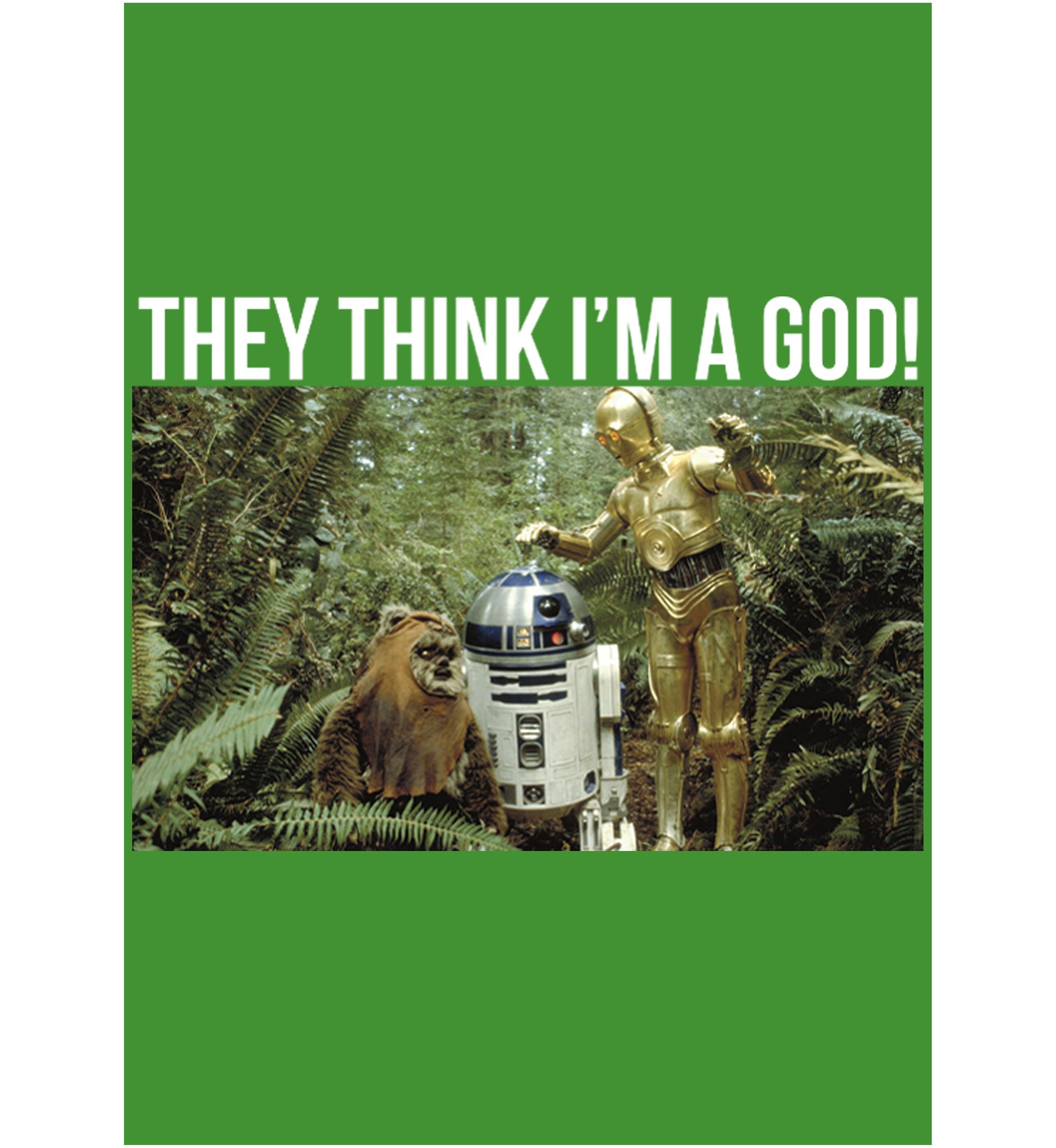 Boys 4-7  C3PO God Graphic Top