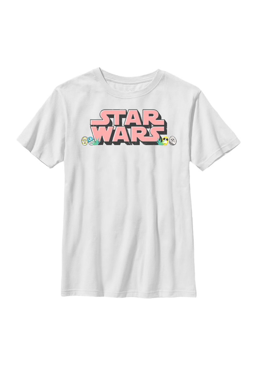 Boys 4-7  Star Eggs Graphic Top