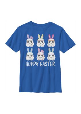 Star Wars Boys 4-7 Hoppy Stormtrooper Graphic Top, Small