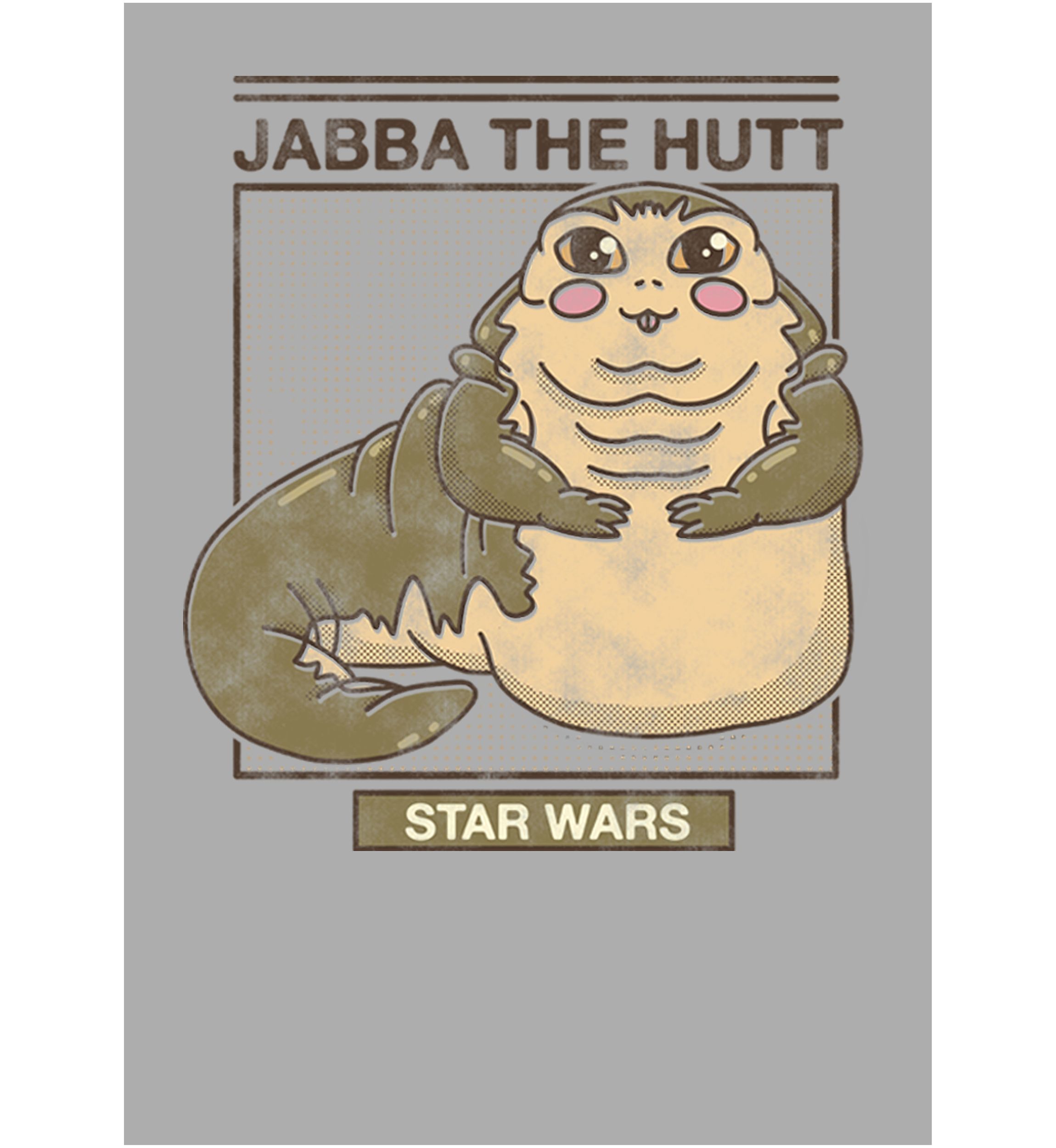 Boys 4-7  Cute Jabba Graphic Top