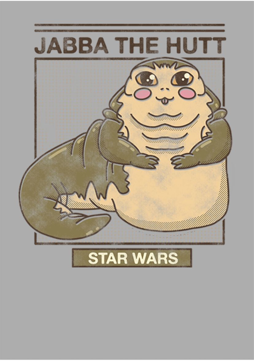 Boys 4-7  Cute Jabba Graphic Top