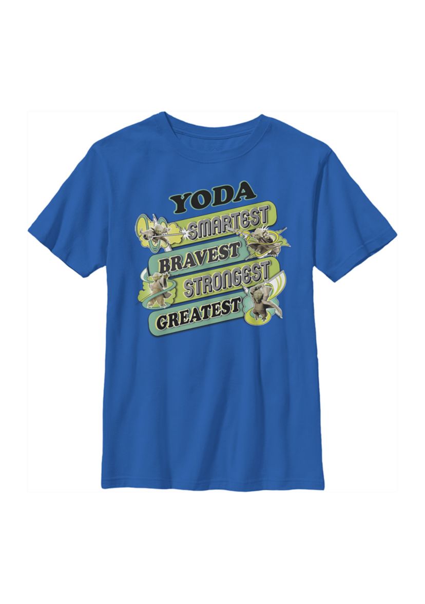 Boys 4-7  Yoda This Jumble Graphic Top