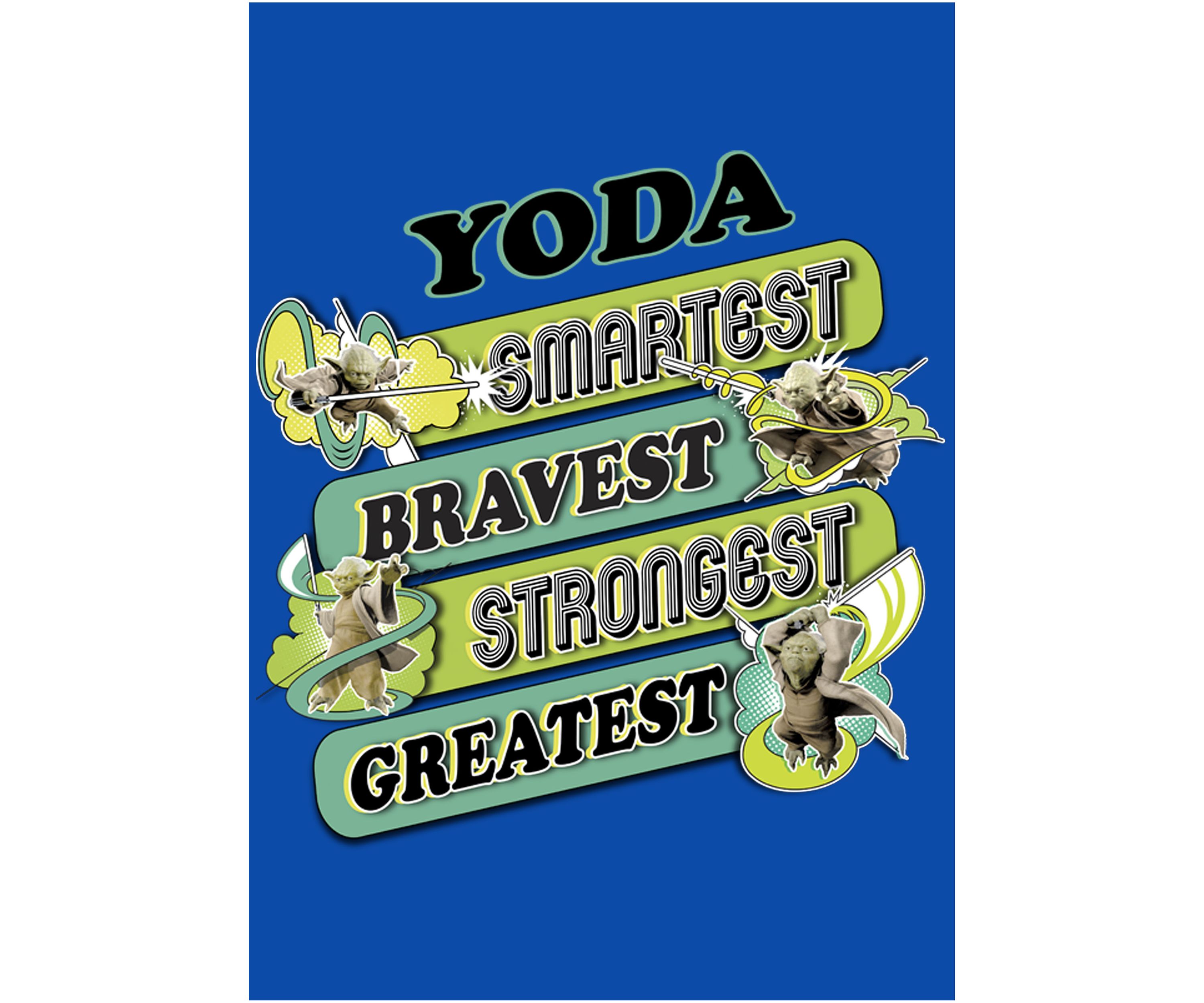 Boys 4-7  Yoda This Jumble Graphic Top