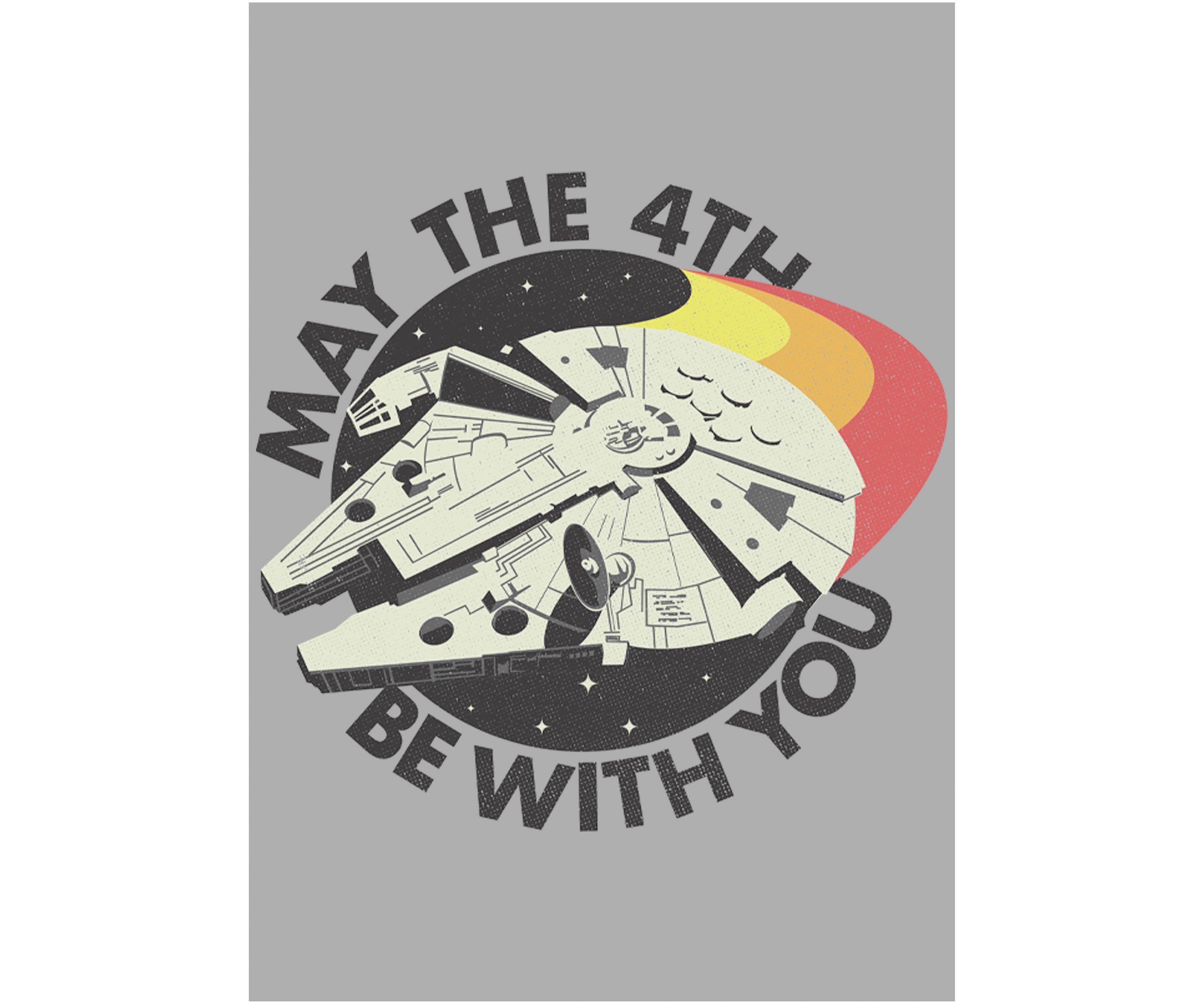 Boys 4-7  Retro May Falcon Graphic Top