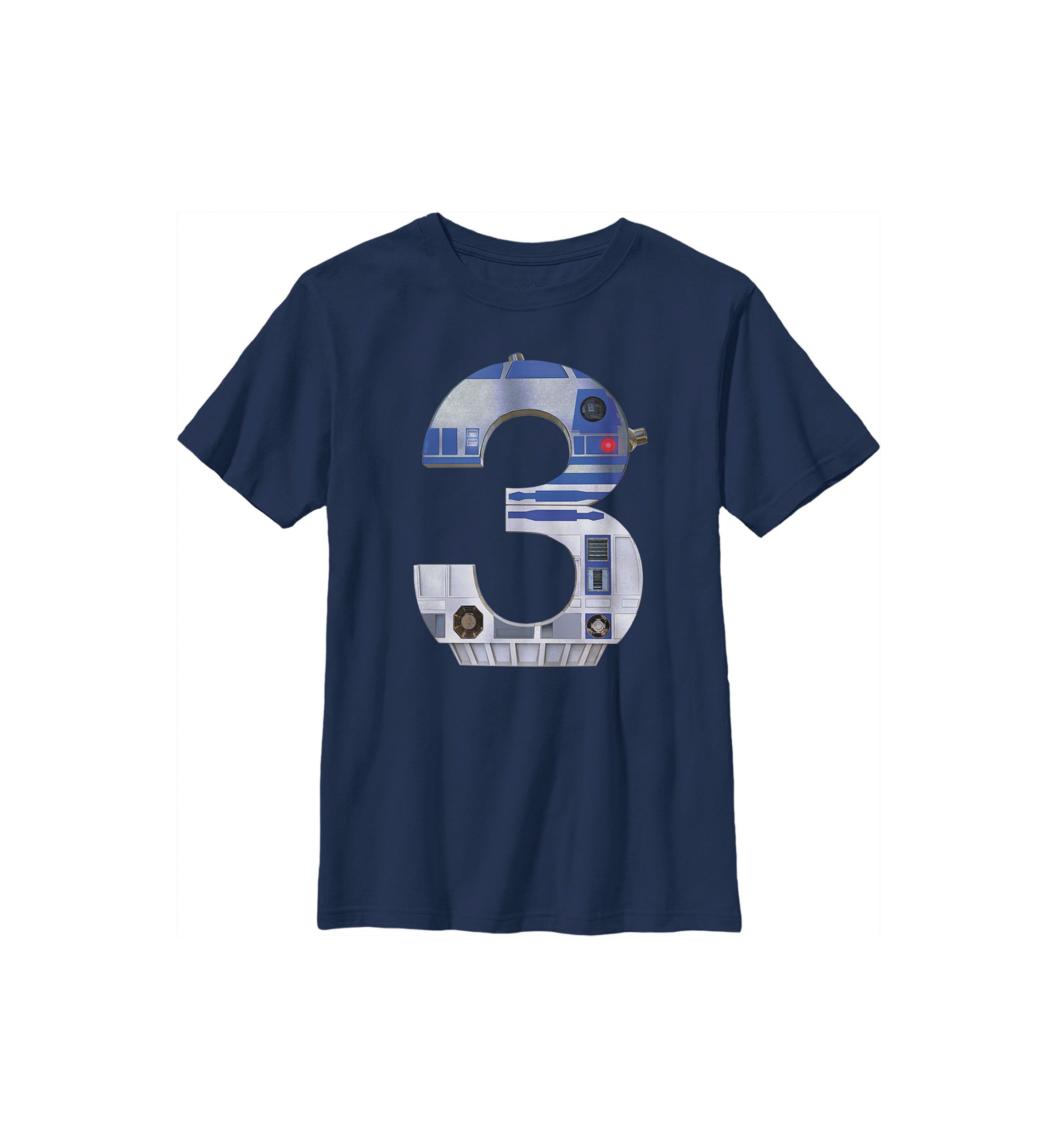 Boys 4-7  Metal Three Graphic Top