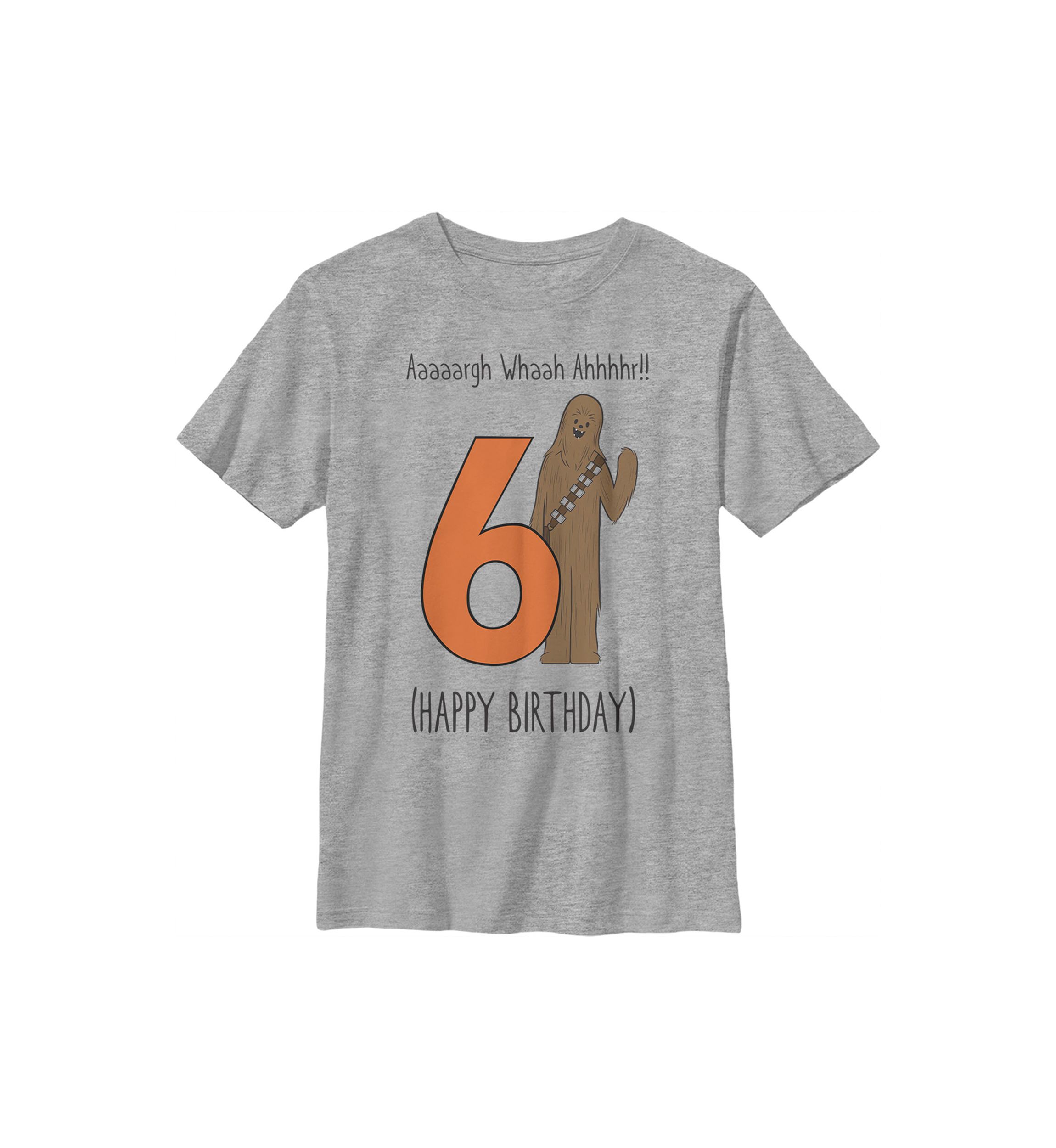 Boys 4-7  Whaah Birthday Graphic Top