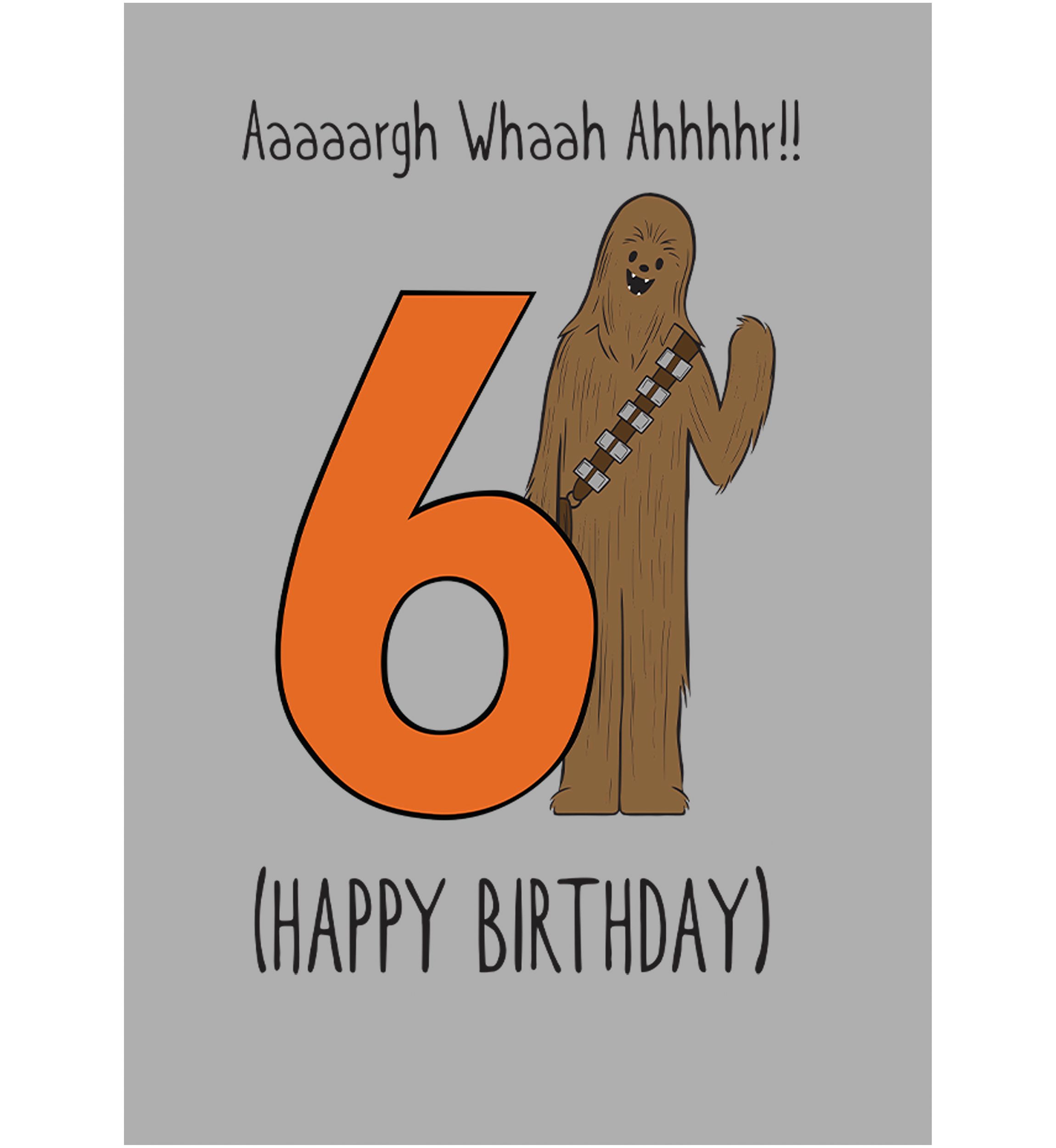 Boys 4-7  Whaah Birthday Graphic Top