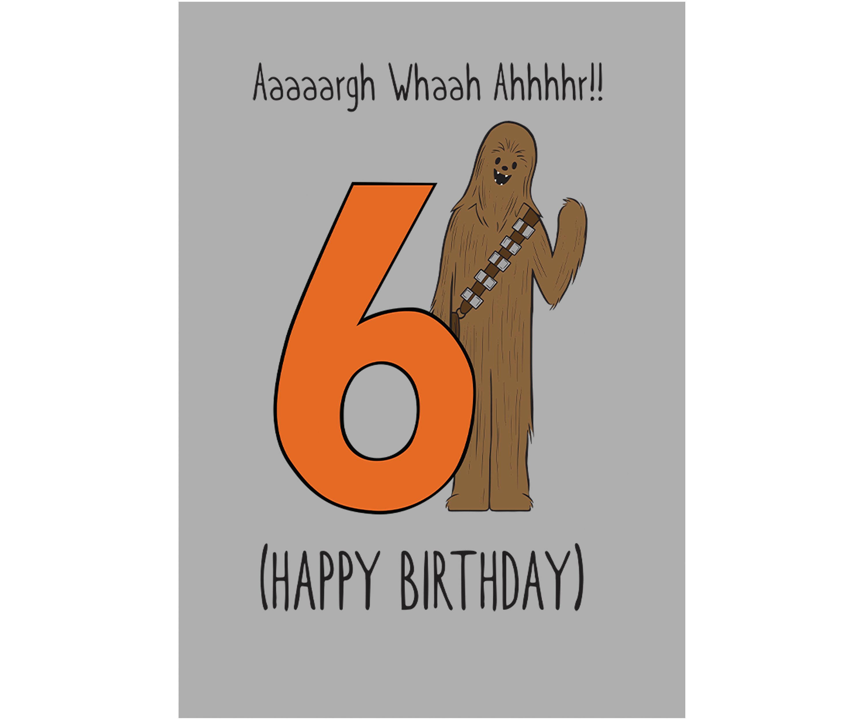 Boys 4-7  Whaah Birthday Graphic Top