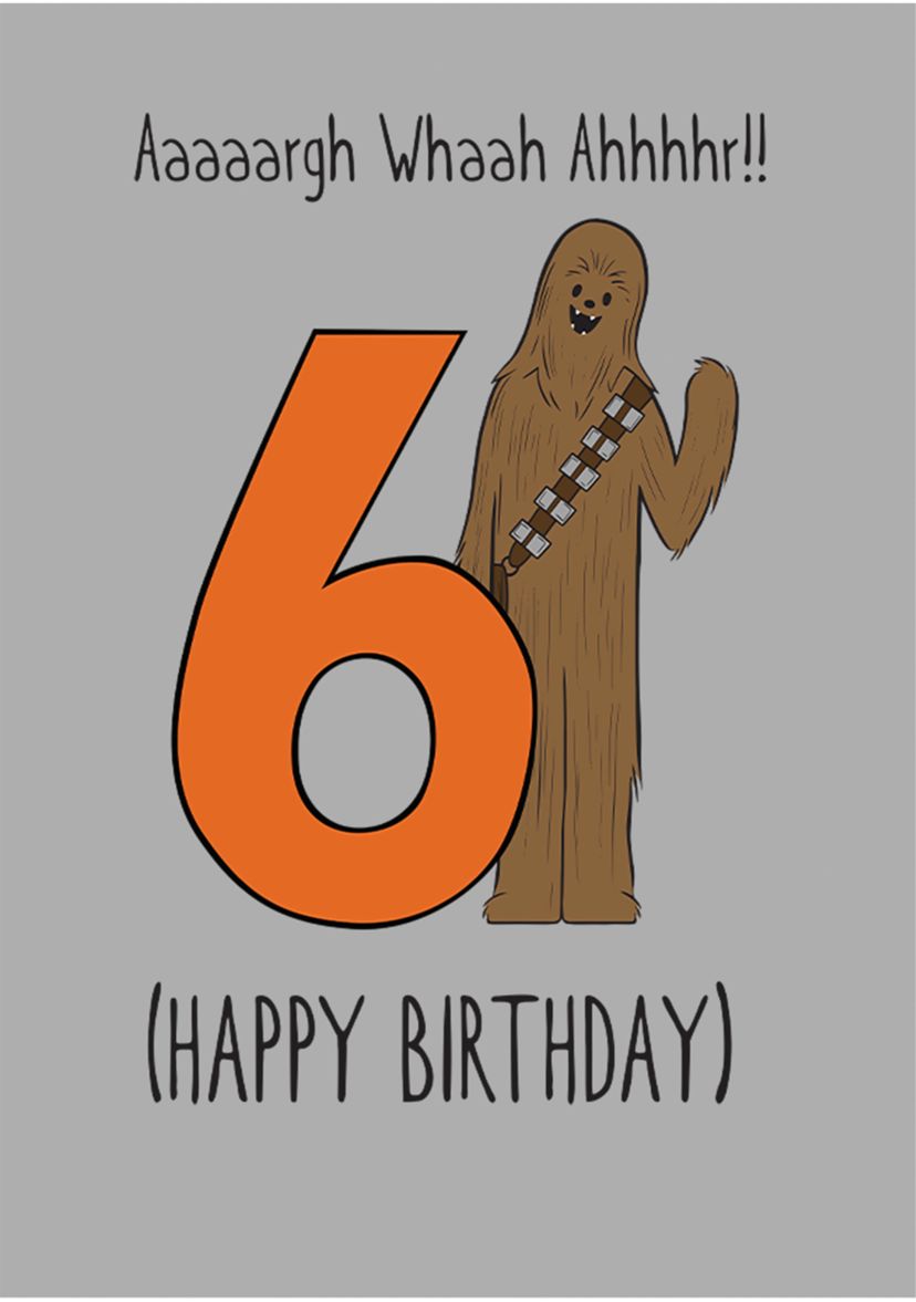 Boys 4-7  Whaah Birthday Graphic Top