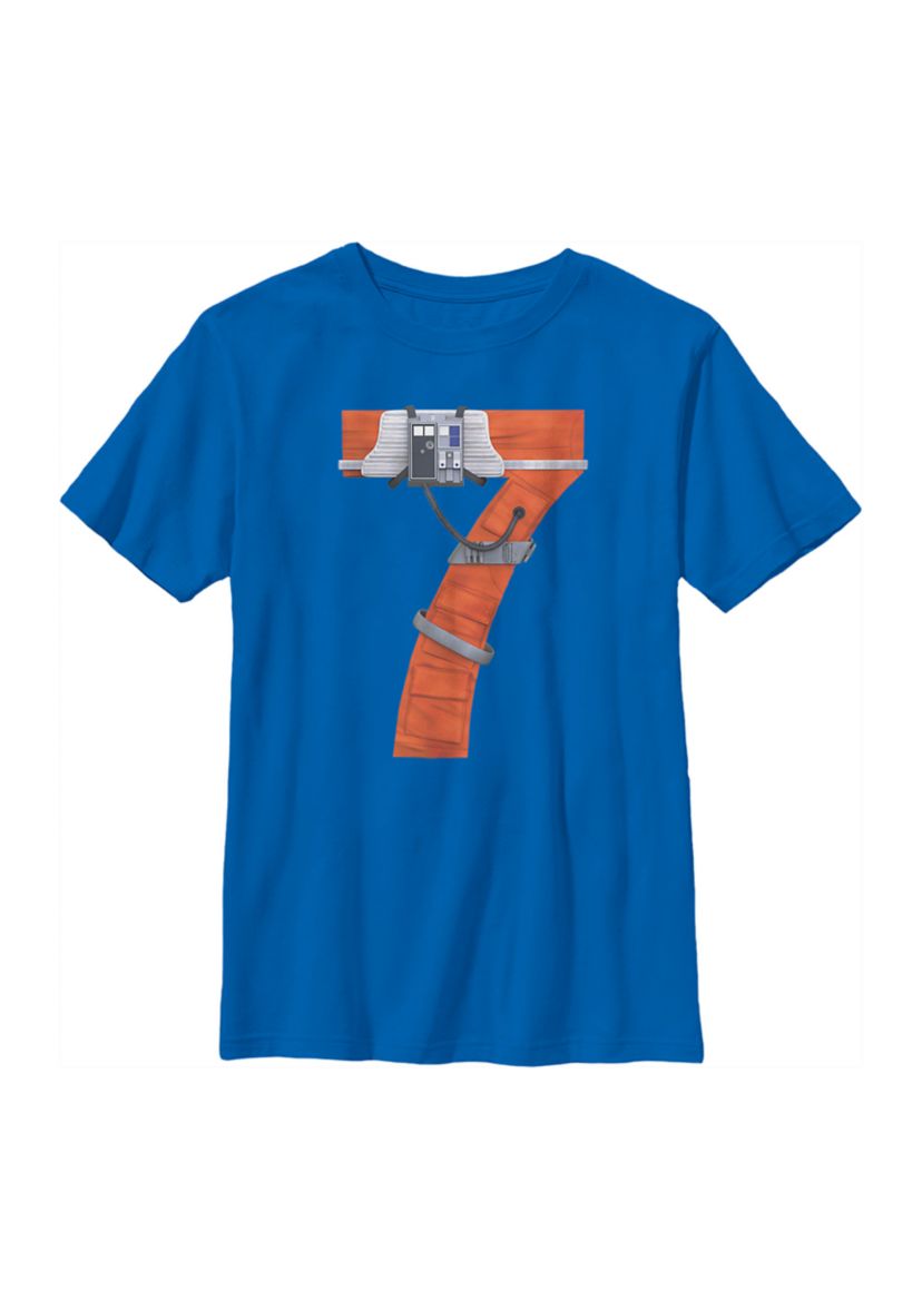 Boys 4-7  Rebel Seven Graphic Top