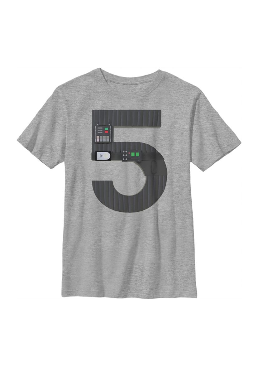 Boys 4-7  Vader Five Graphic Top