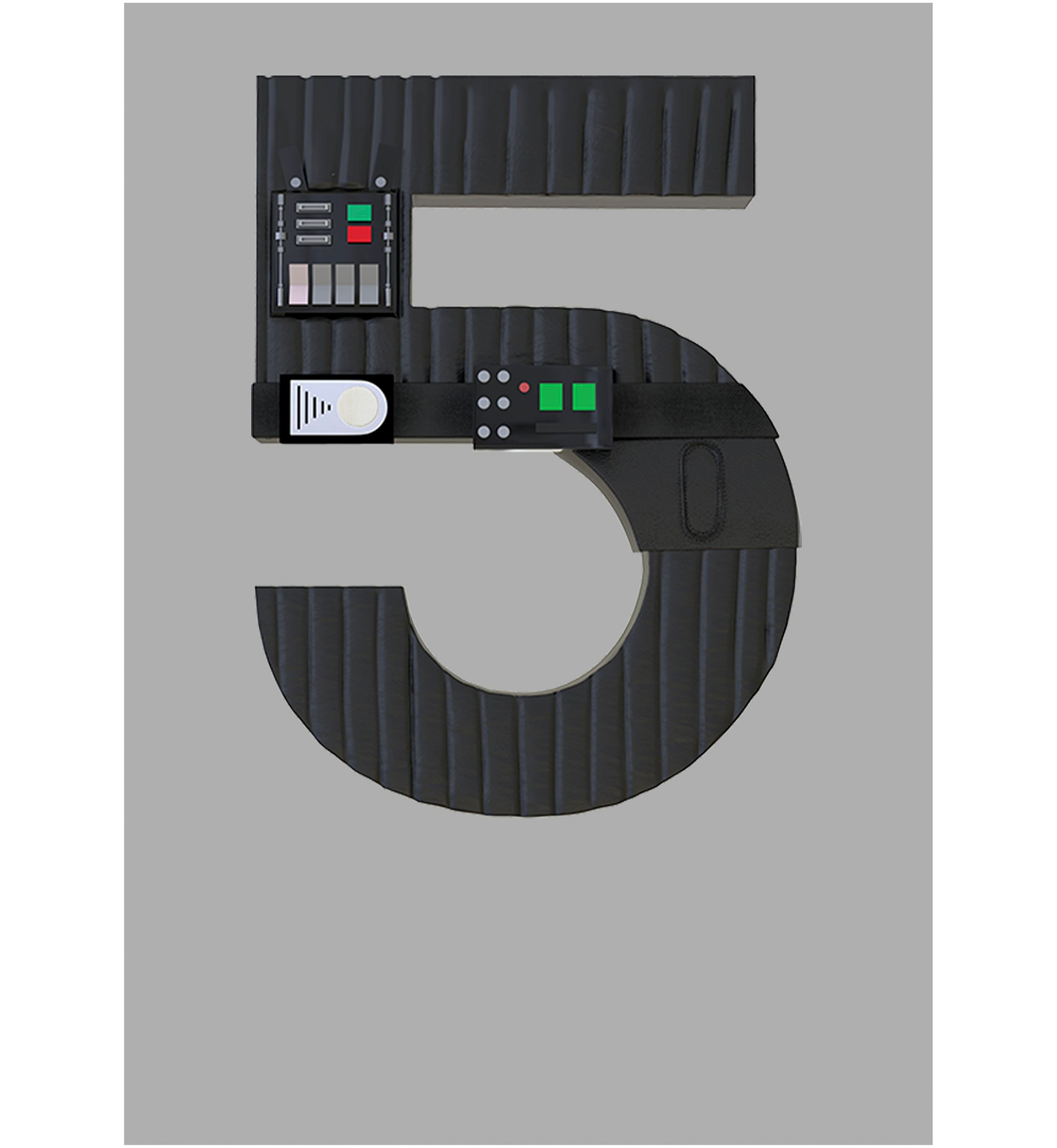 Boys 4-7  Vader Five Graphic Top
