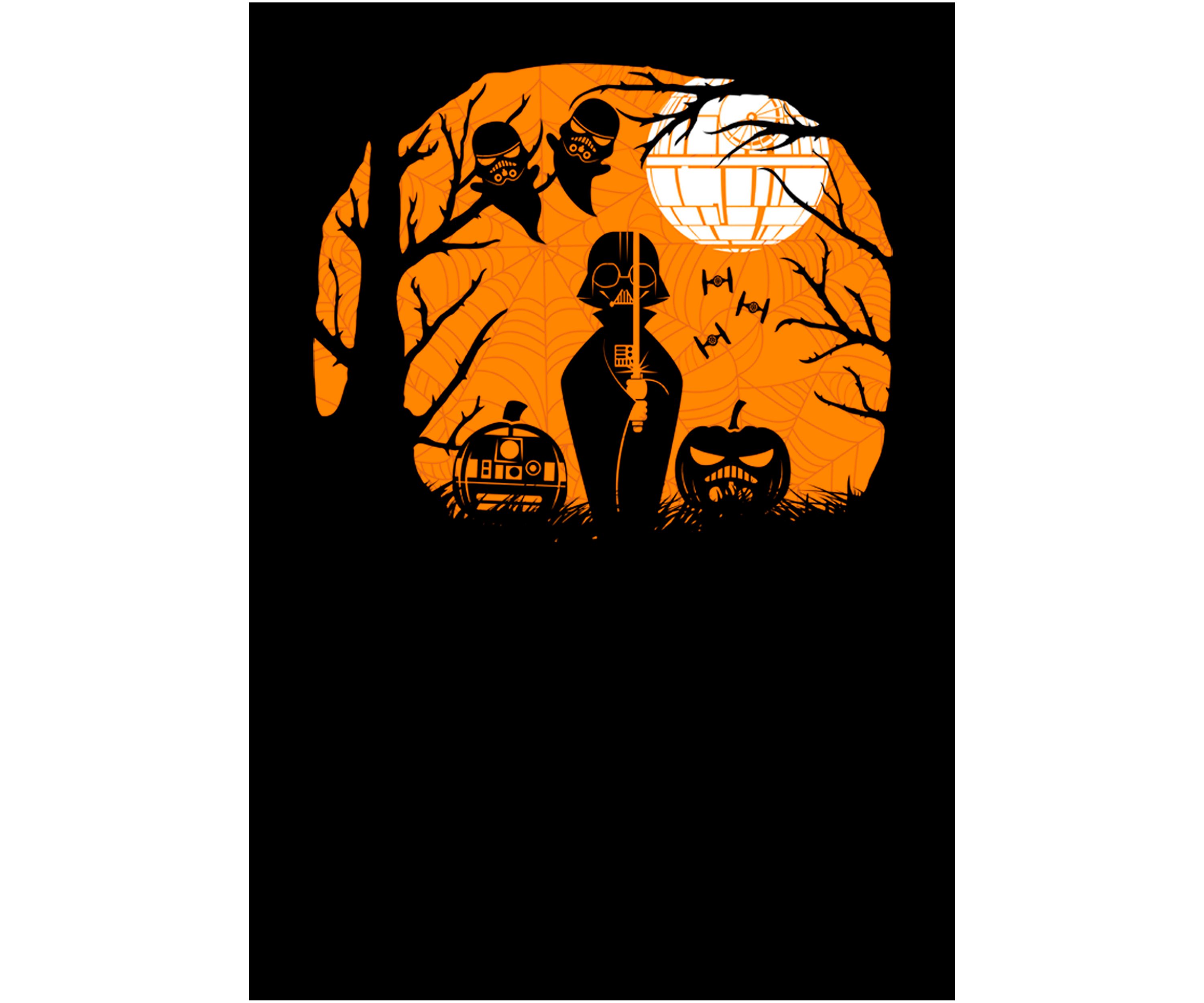 Boys 4-7  Darth Spooky Graphic Top