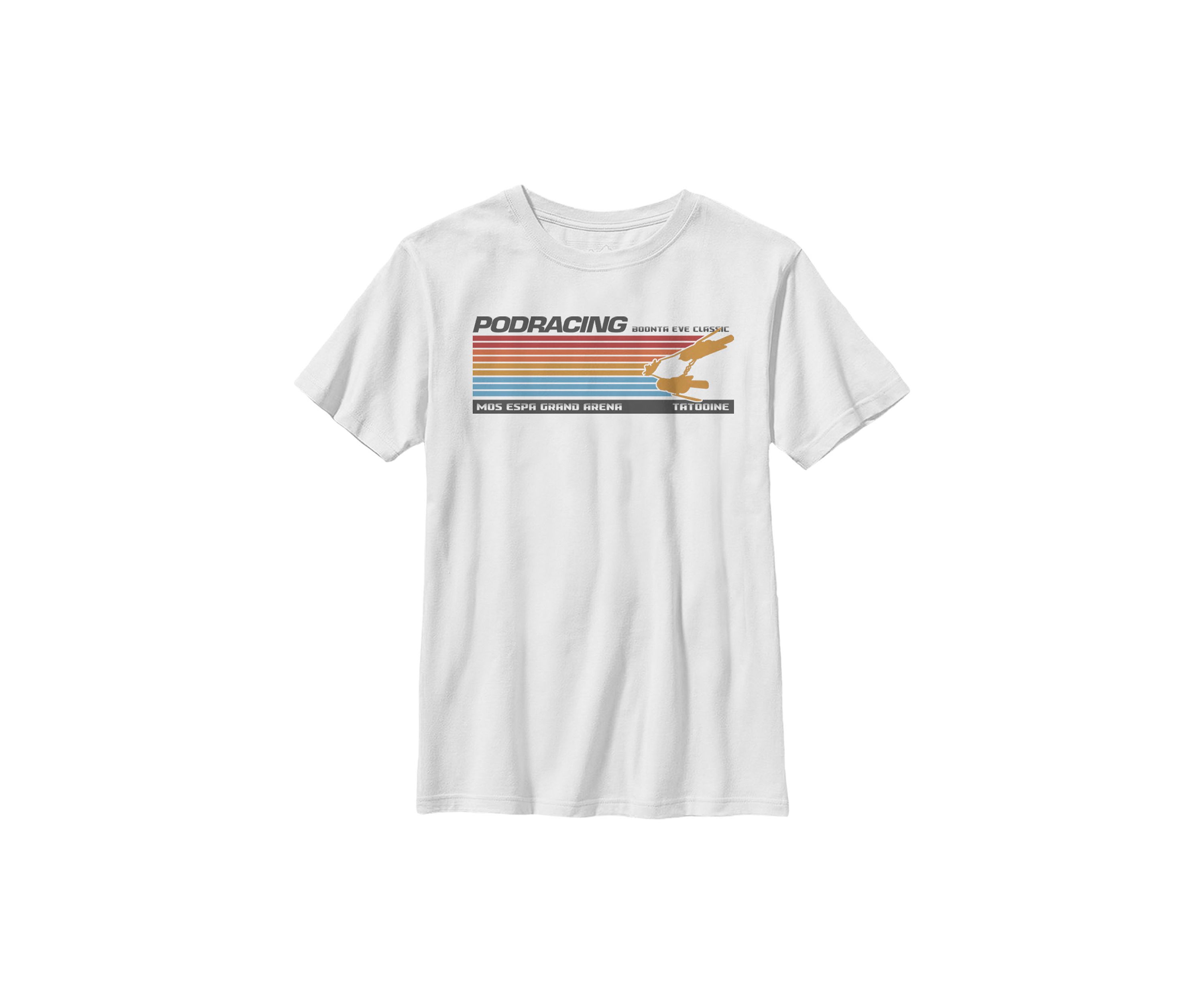 Boys 4-7  Retro Line Podrace Graphic Top
