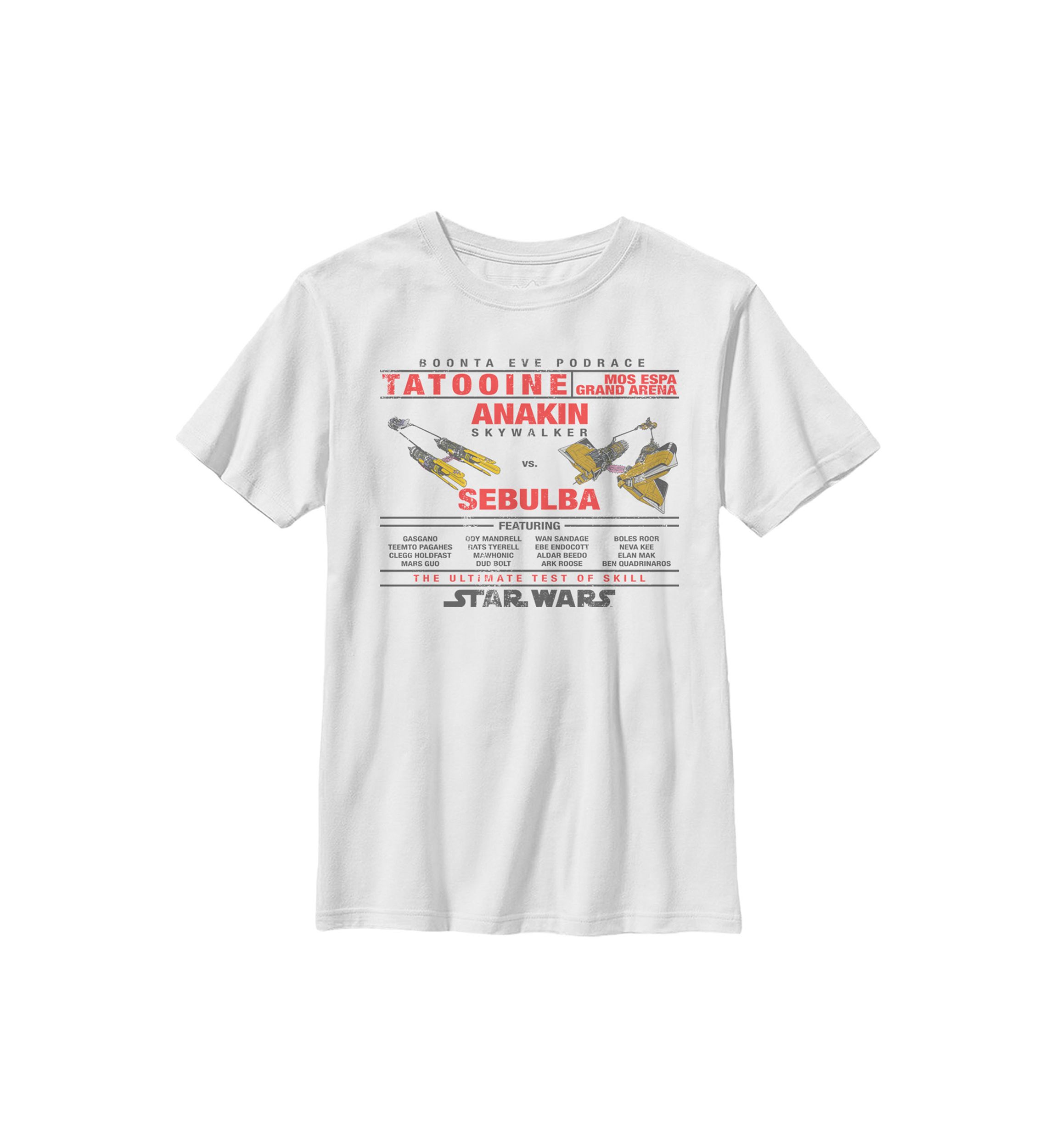 Boys 4-7  Anakin VS Sebulba Graphic Top