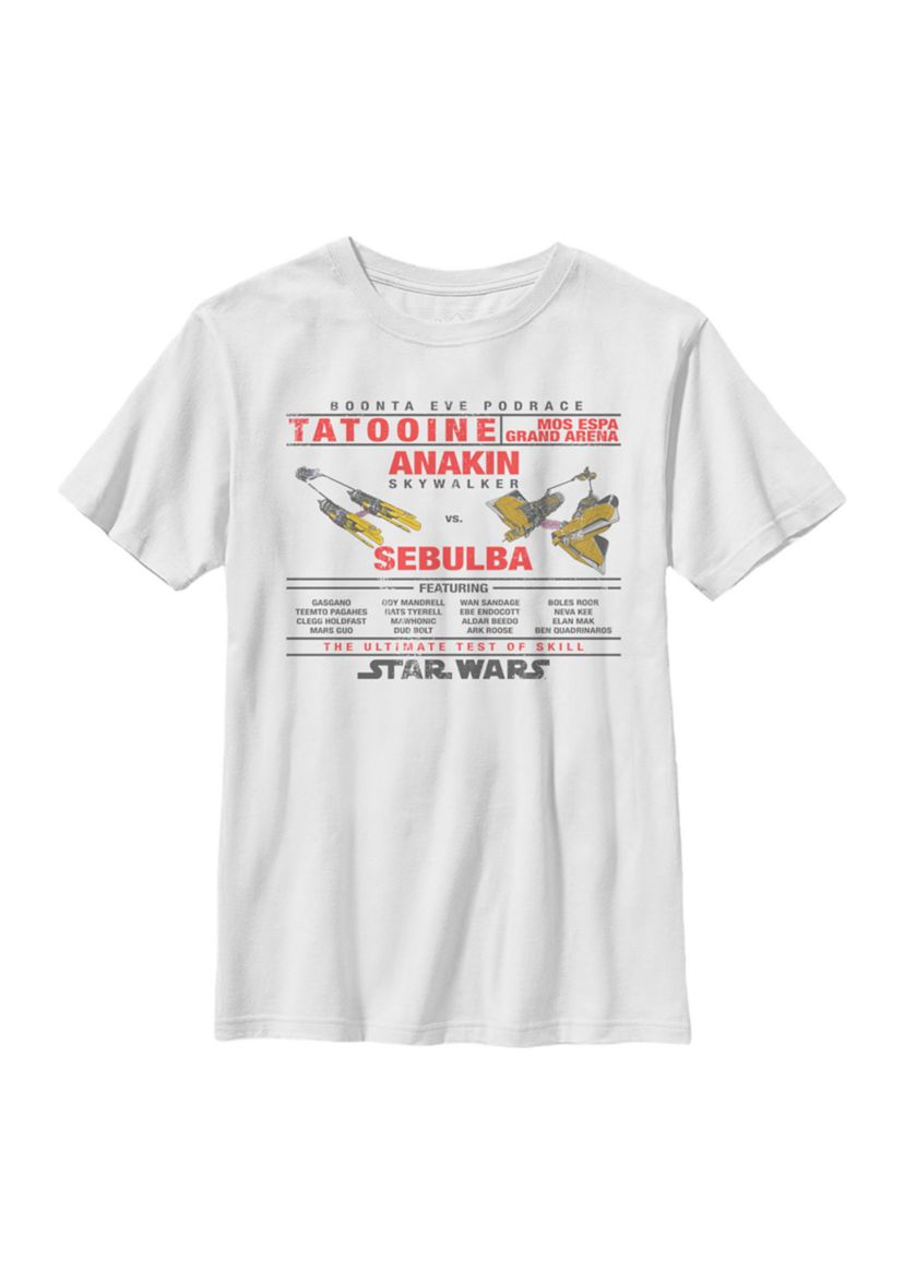Boys 4-7  Anakin VS Sebulba Graphic Top