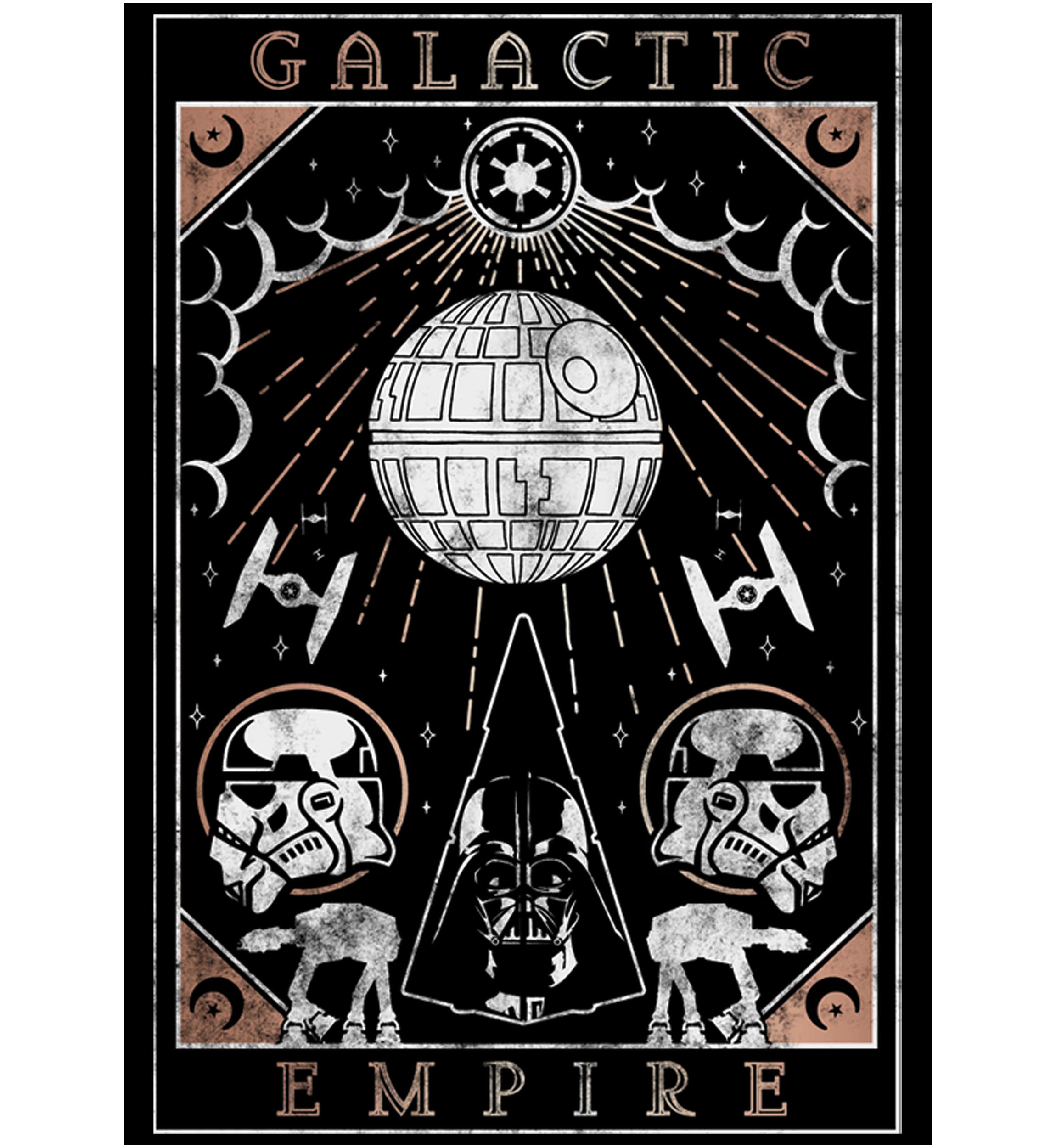 Boys 4-7  GALACTIC EMPIRE TAROT Graphic Top