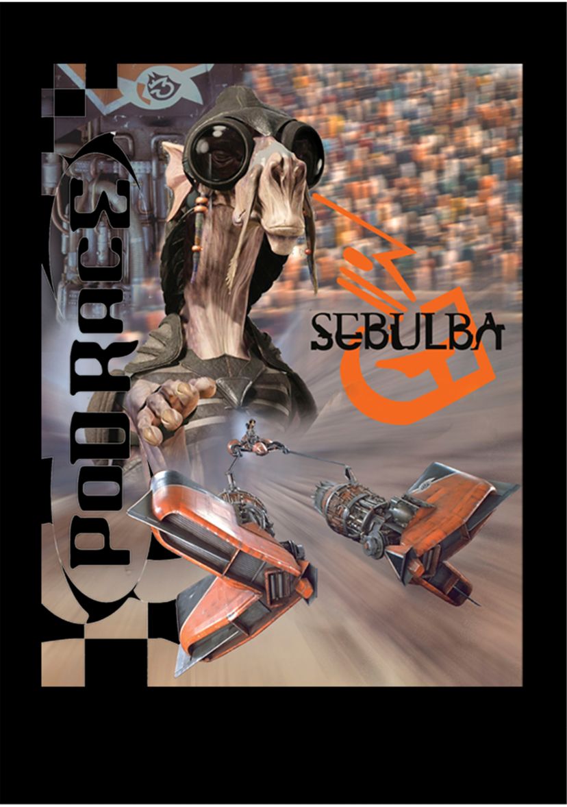Boys 4-7  Sebulba Pod Poster Graphic Top