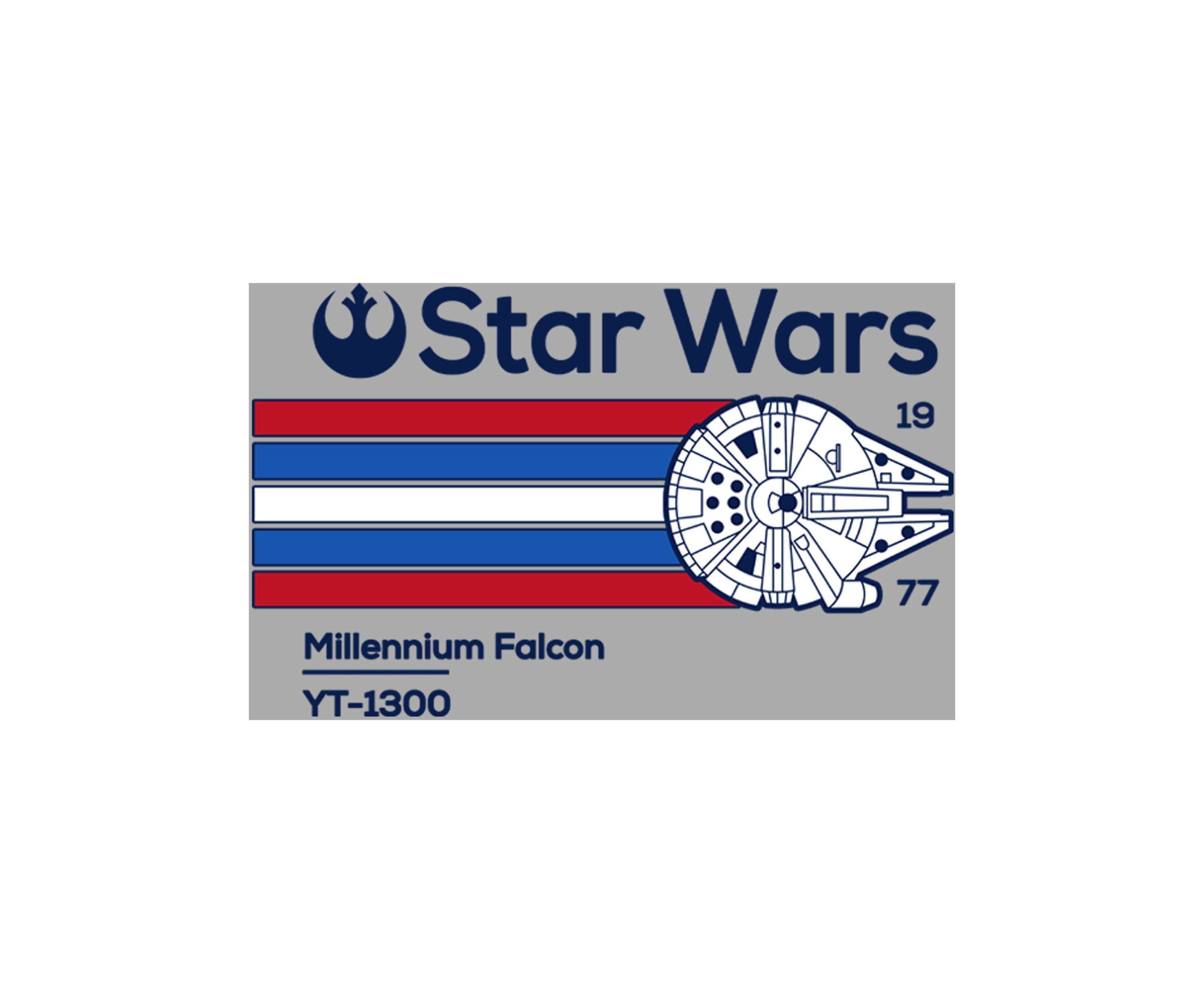 Millennium Falcon V2 Graphic T-Shirt
