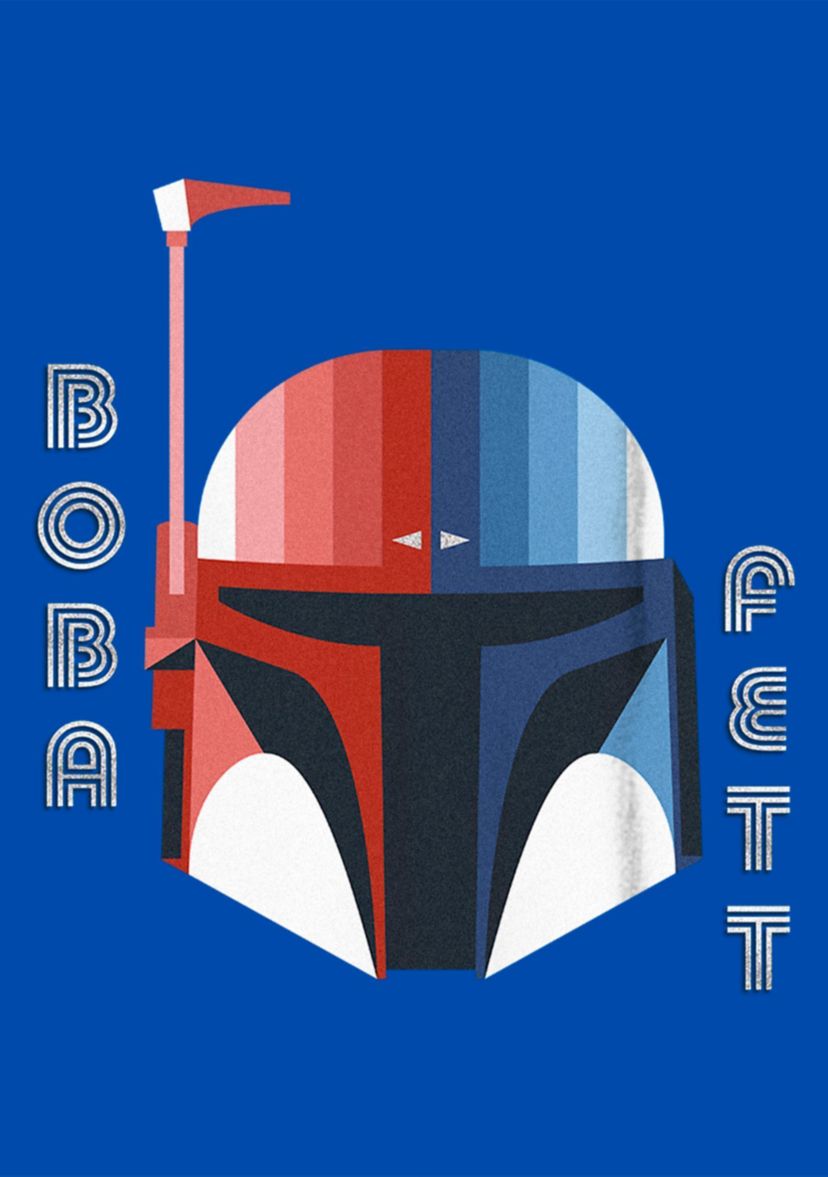 Boba Helmet Graphic T-Shirt