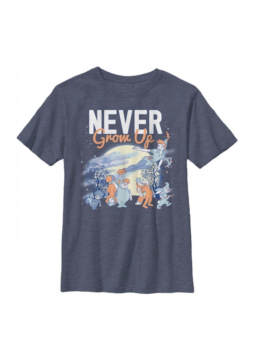 Boys 4-7 Tinkerbell Never Grow Up Graphic T-Shirt