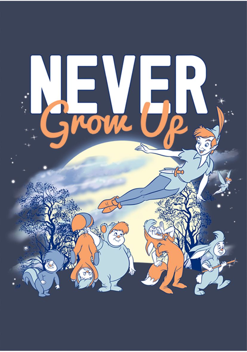 Boys 4-7 Tinkerbell Never Grow Up Graphic T-Shirt
