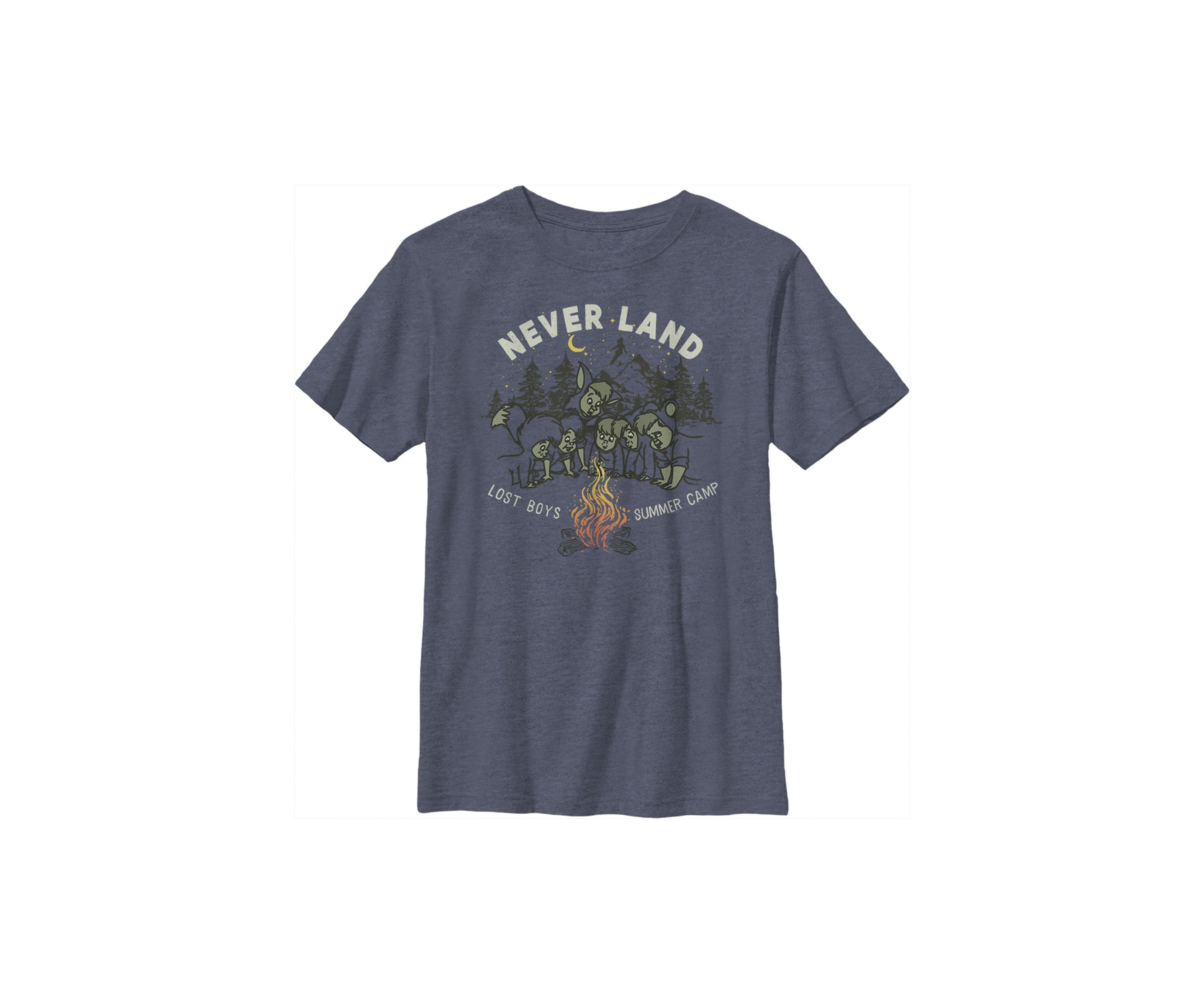 Boys 4-7 Tinkerbell CAMP NEVER LAND Graphic T-Shirt