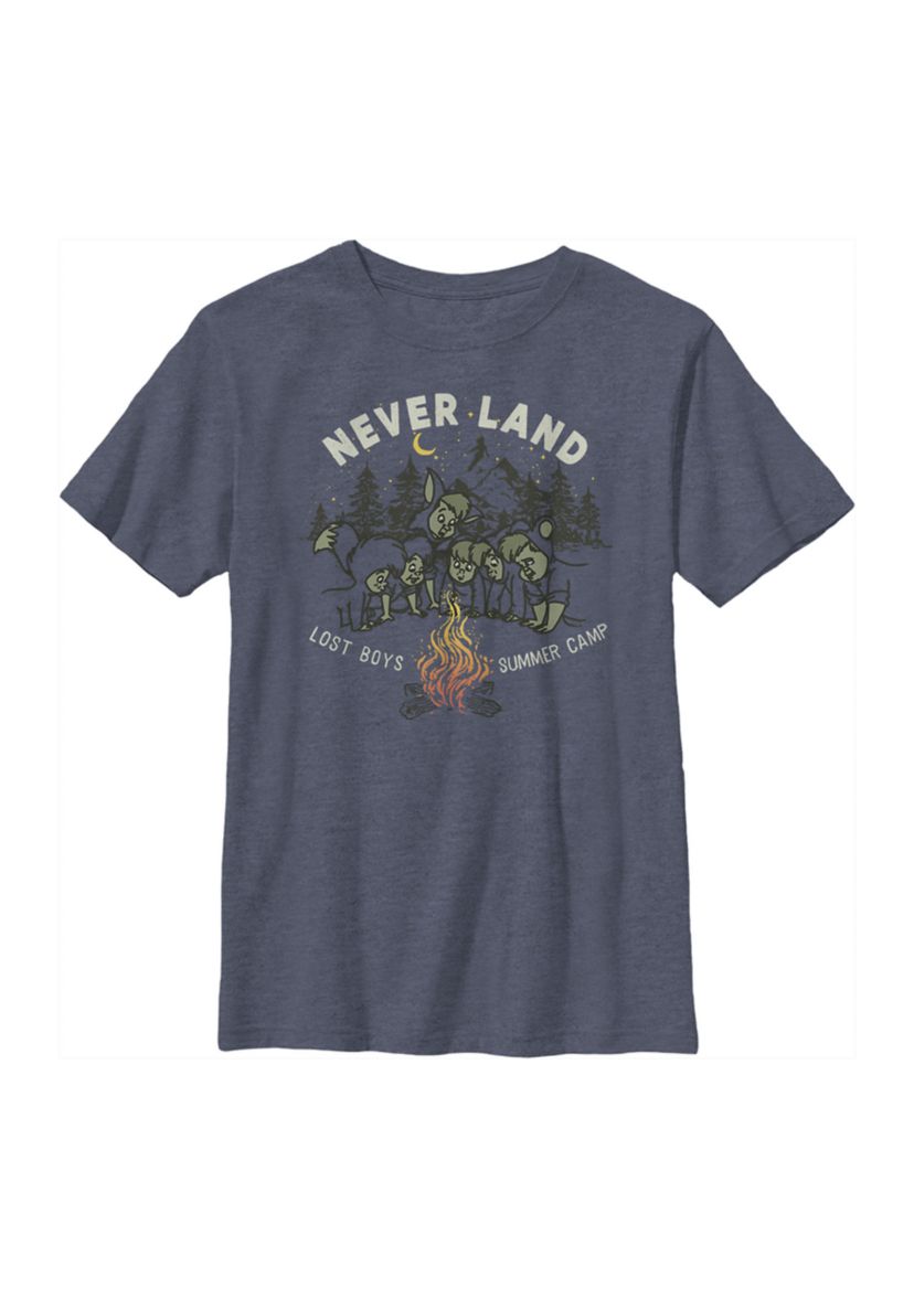 Boys 4-7 Tinkerbell CAMP NEVER LAND Graphic T-Shirt