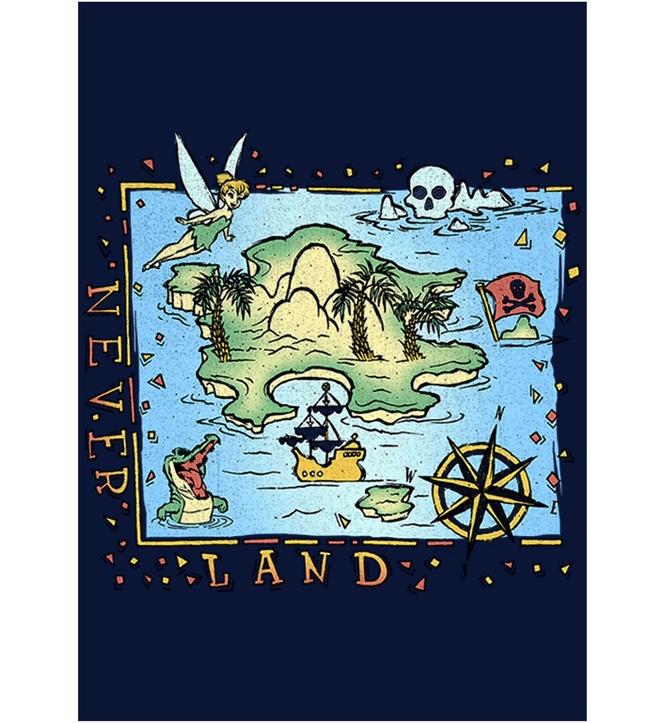 Boys 4-7 Tinkerbell Never Land Coast Graphic T-Shirt