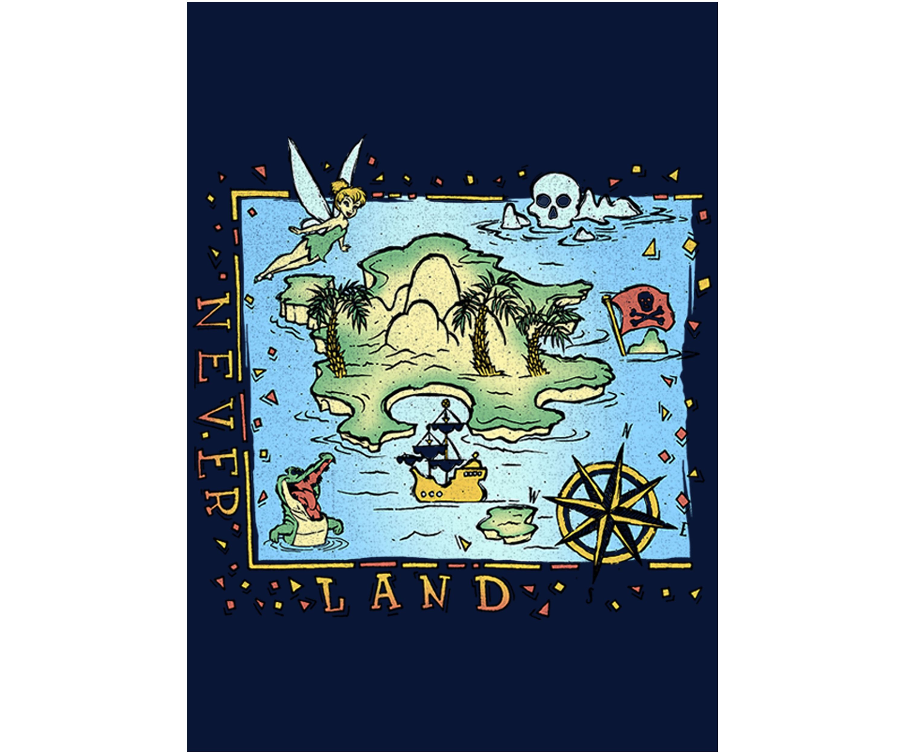 Boys 4-7 Tinkerbell Never Land Coast Graphic T-Shirt