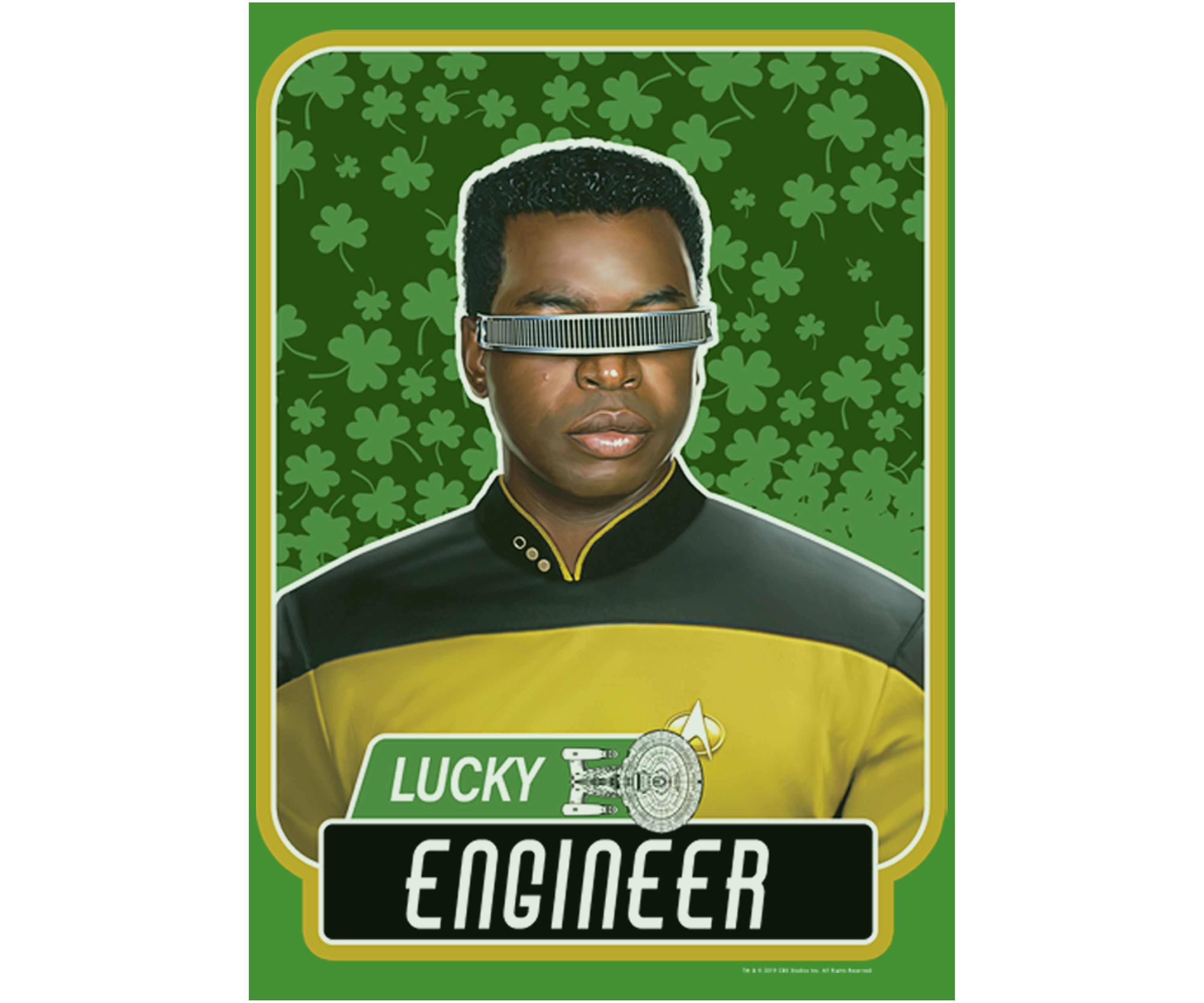 Boys 4-7  Lucky Engineer La Forge Graphic T-Shirt