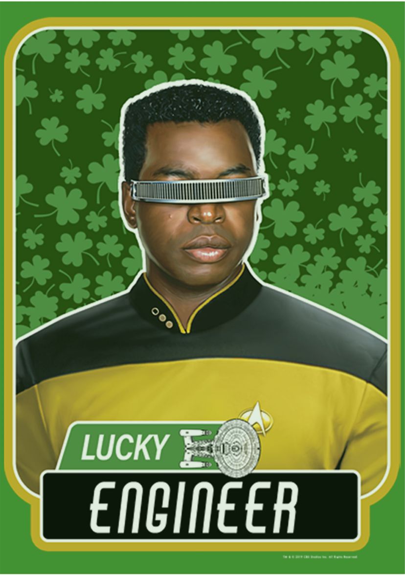 Boys 4-7  Lucky Engineer La Forge Graphic T-Shirt