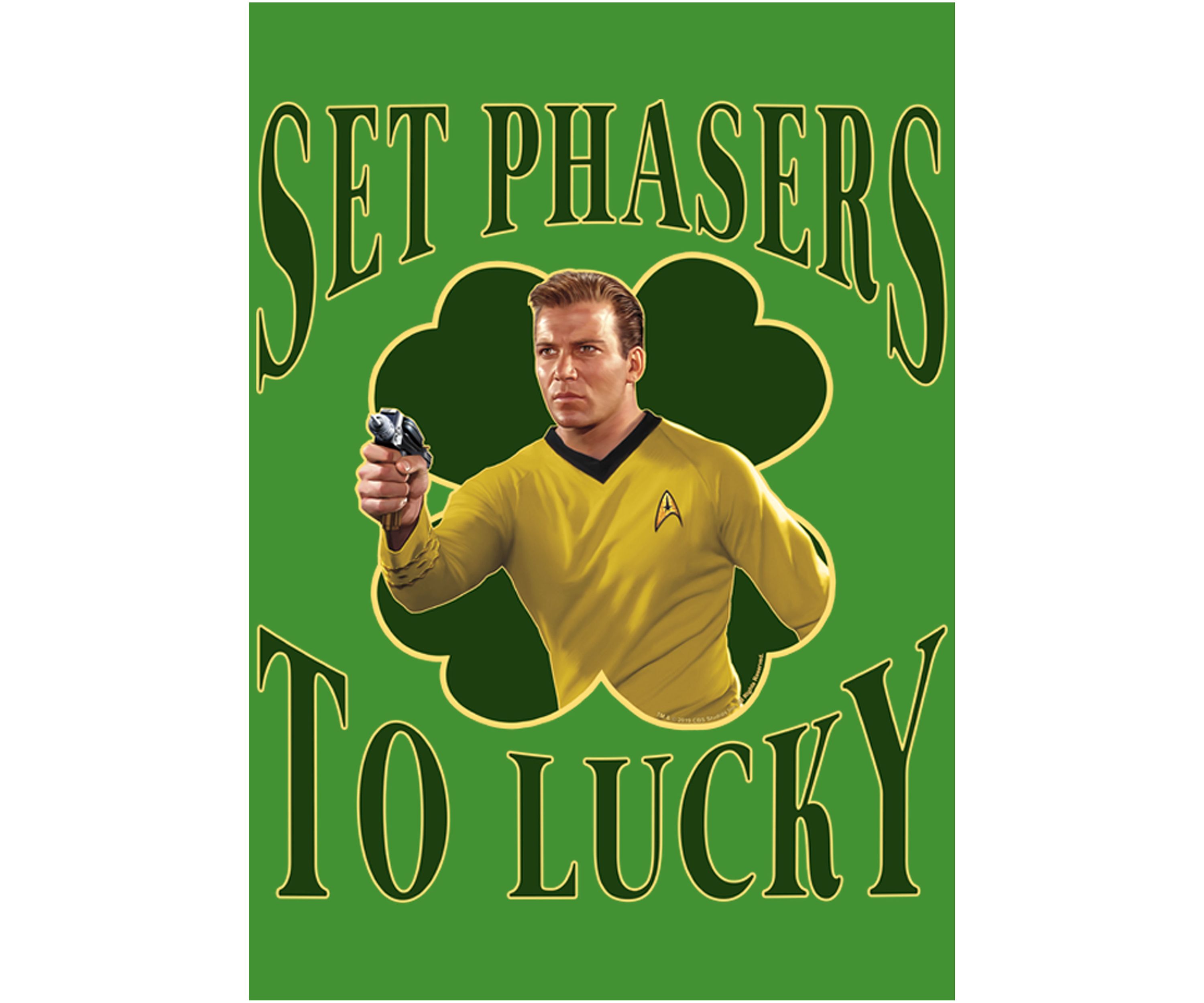 Boys 4-7  Kirk Phasers To Lucky Graphic T-Shirt