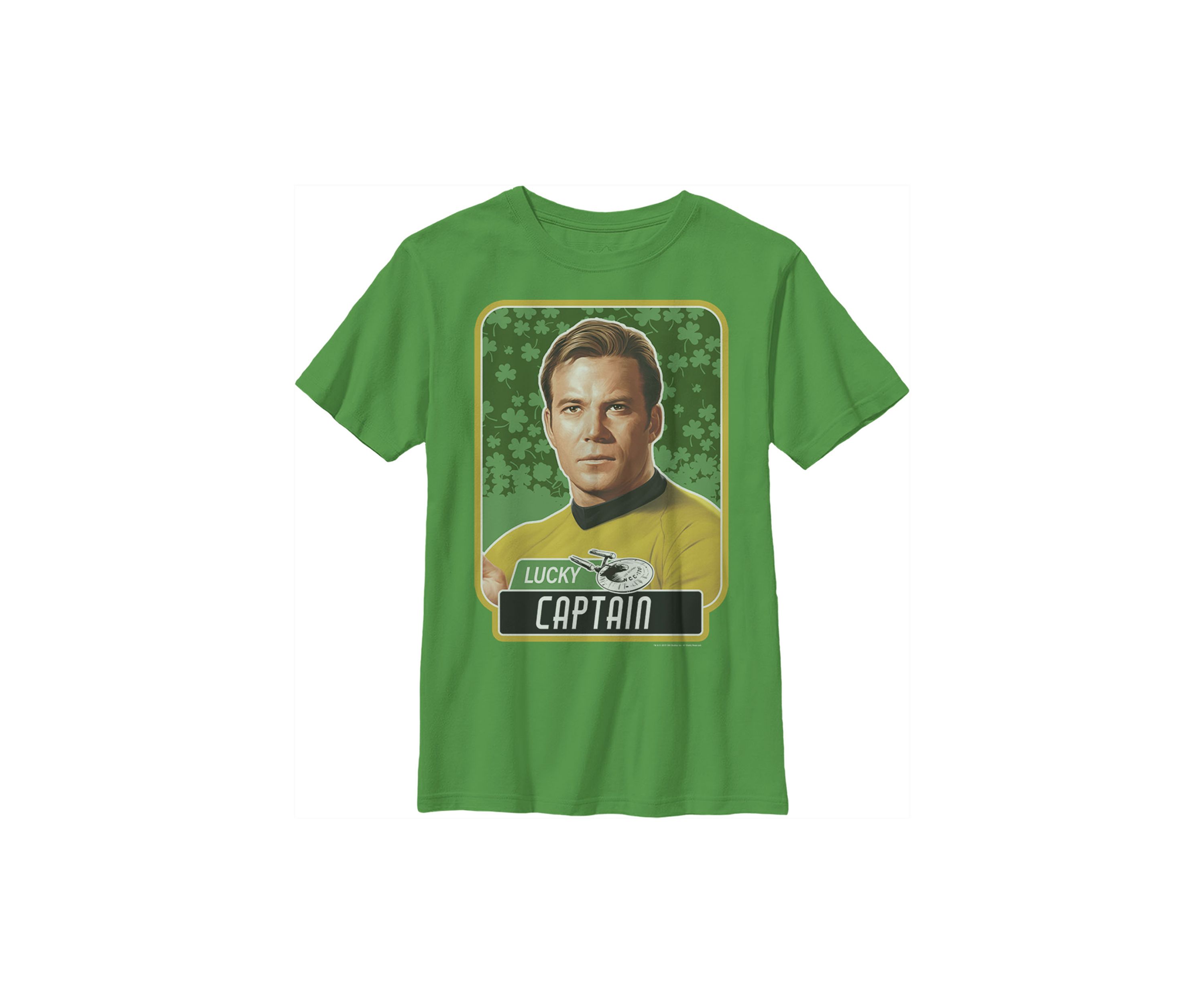 Boys 4-7  Lucky Captain Kirk Graphic T-Shirt