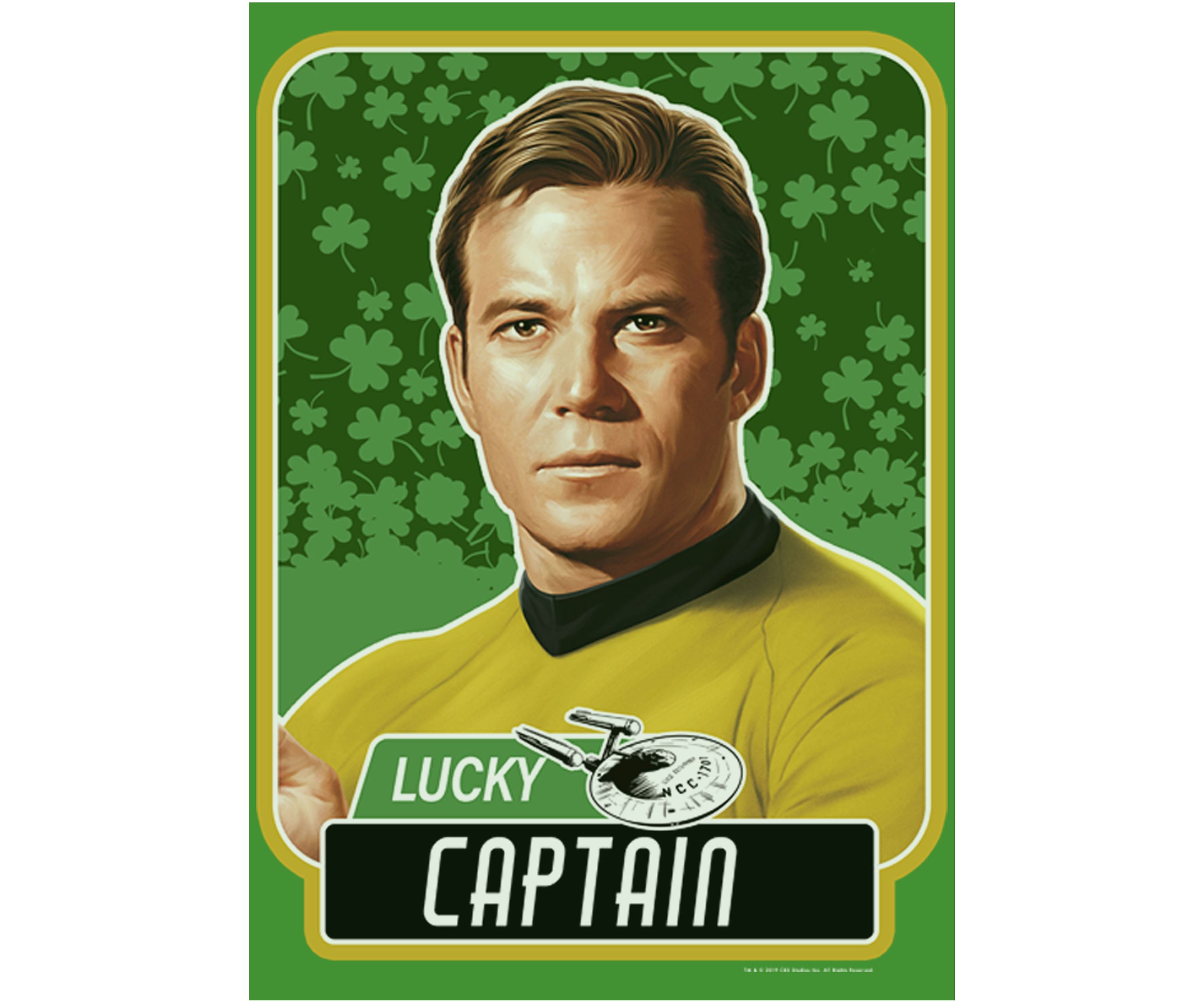 Boys 4-7  Lucky Captain Kirk Graphic T-Shirt