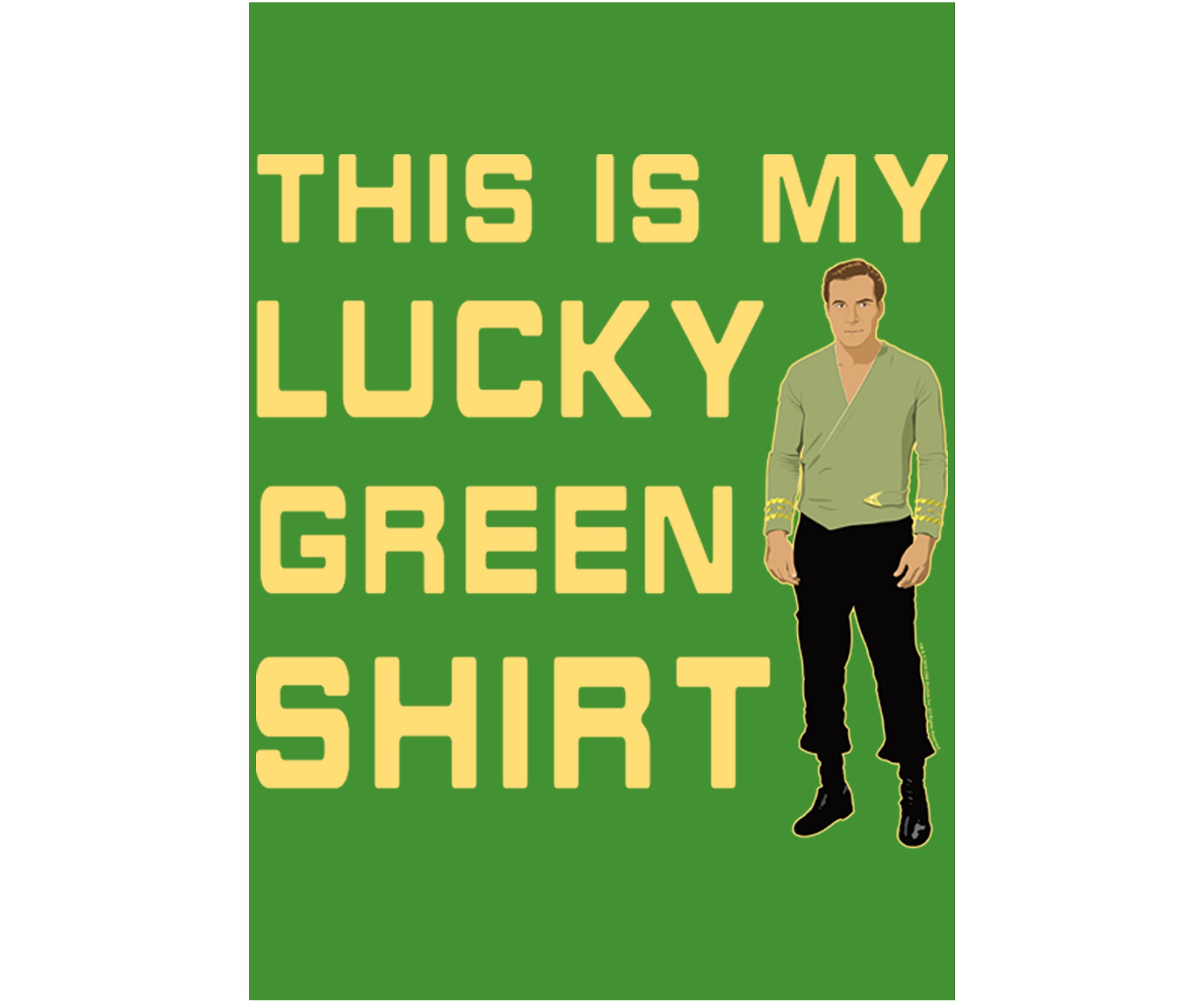Boys 4-7  Lucky Green Shirt Graphic T-Shirt