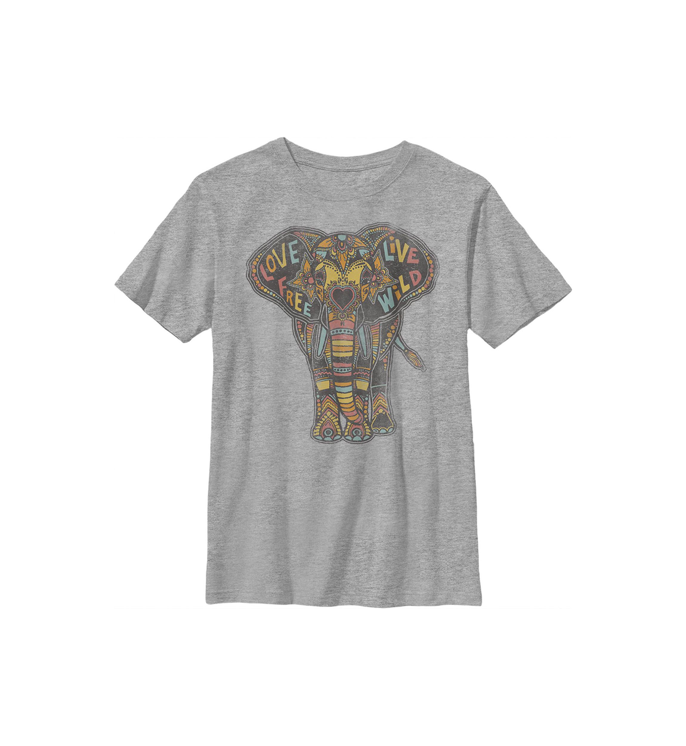 Love Elephant Graphic Top