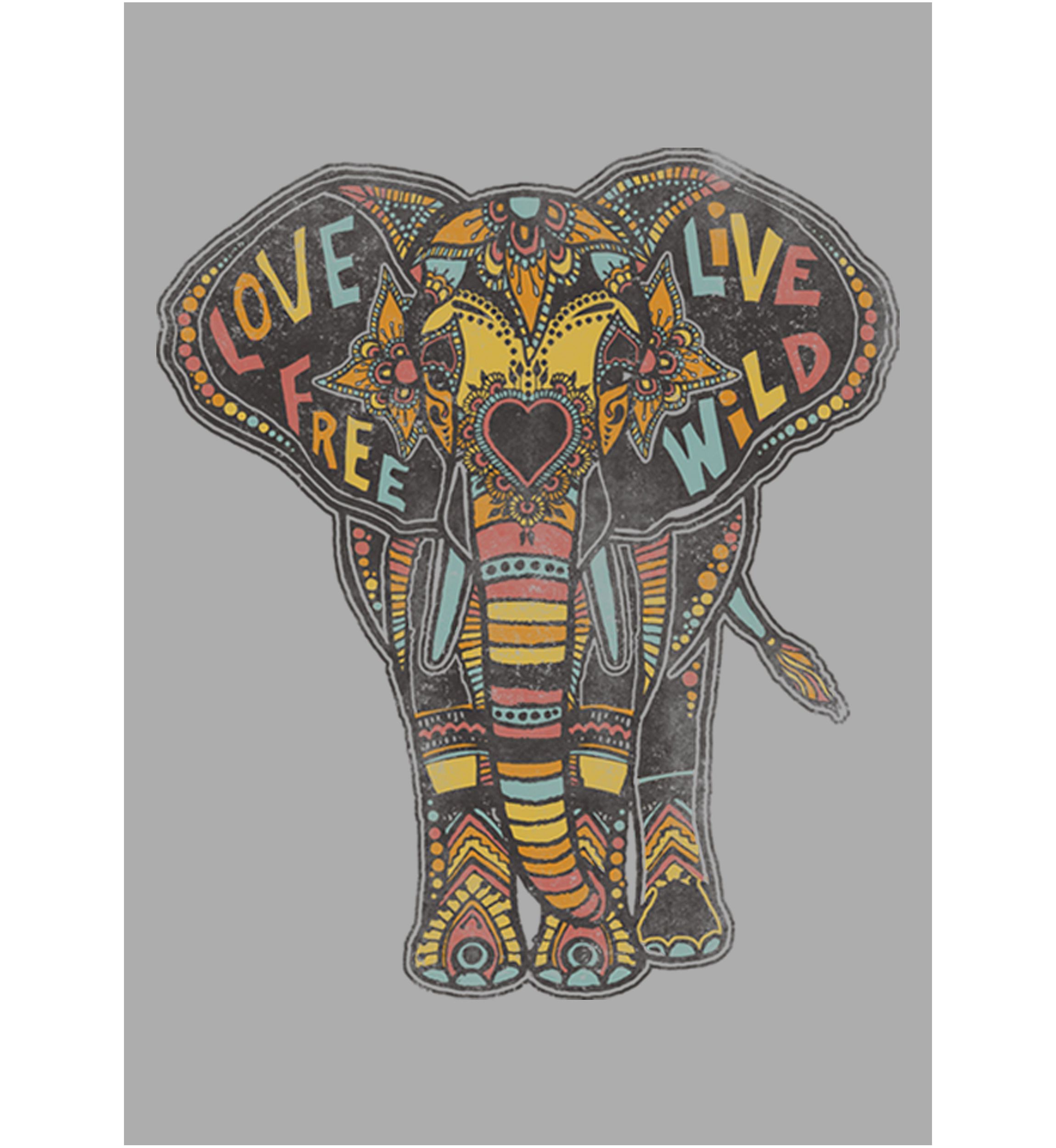 Love Elephant Graphic Top