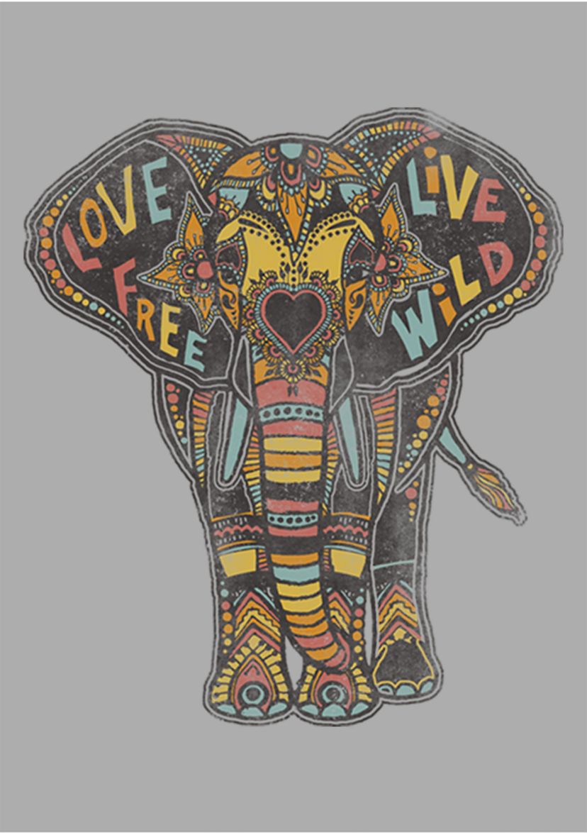 Love Elephant Graphic Top