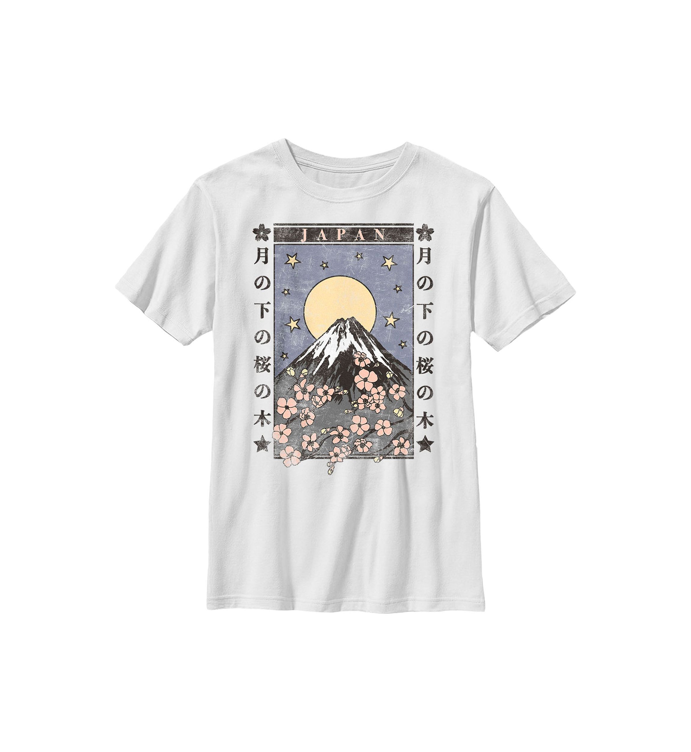 Cherry Blossom Moon Graphic Top